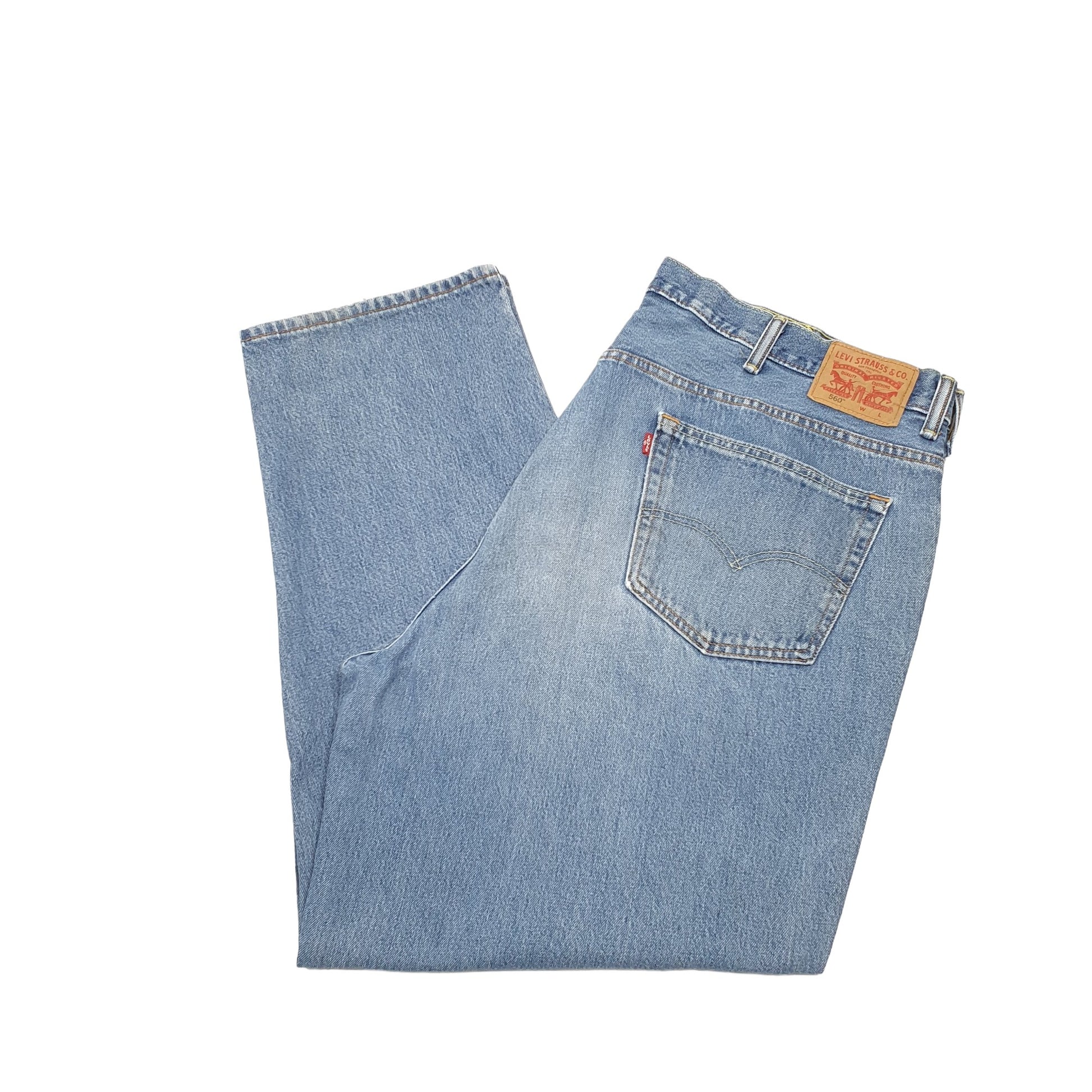 Levis 560 Loose Fit Jeans W48 L31 Blue