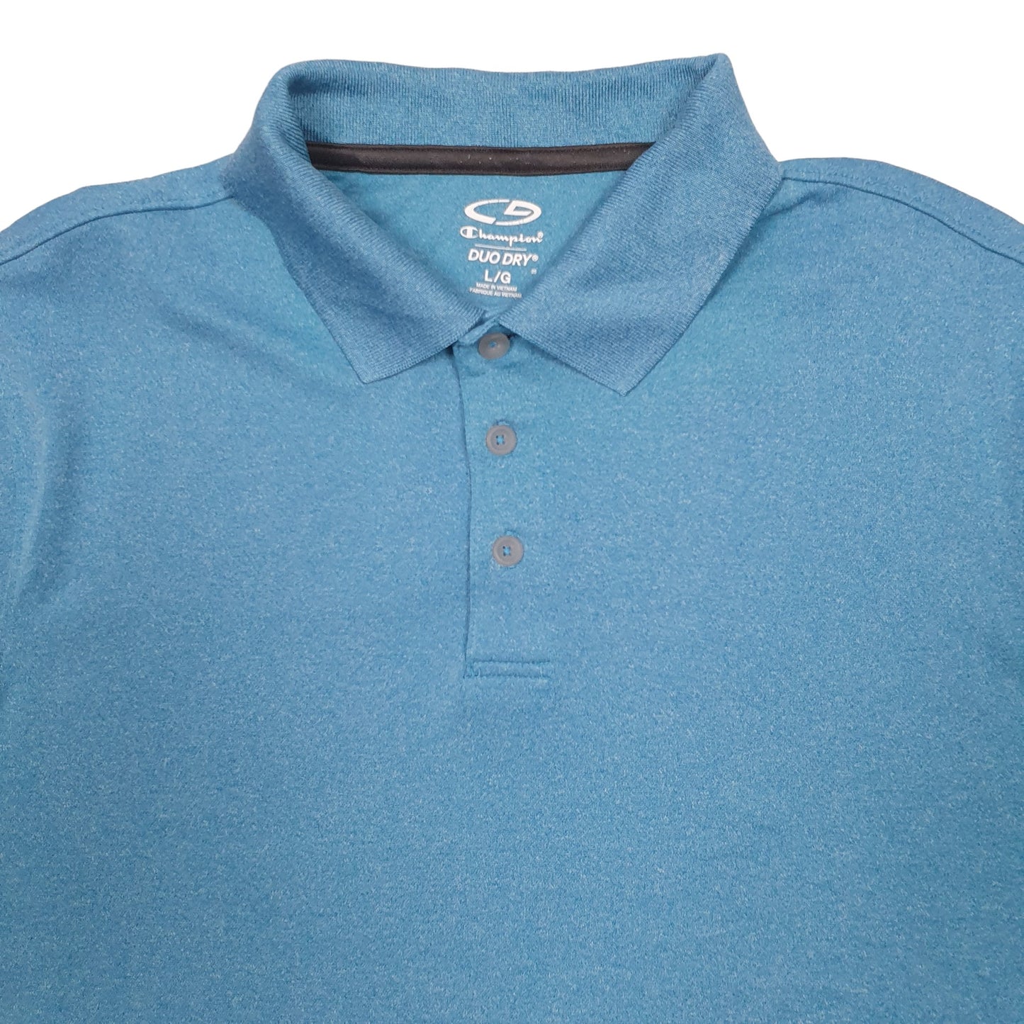 Champion Duo Dry Short Sleeve Polyester Polo Shirt Blue