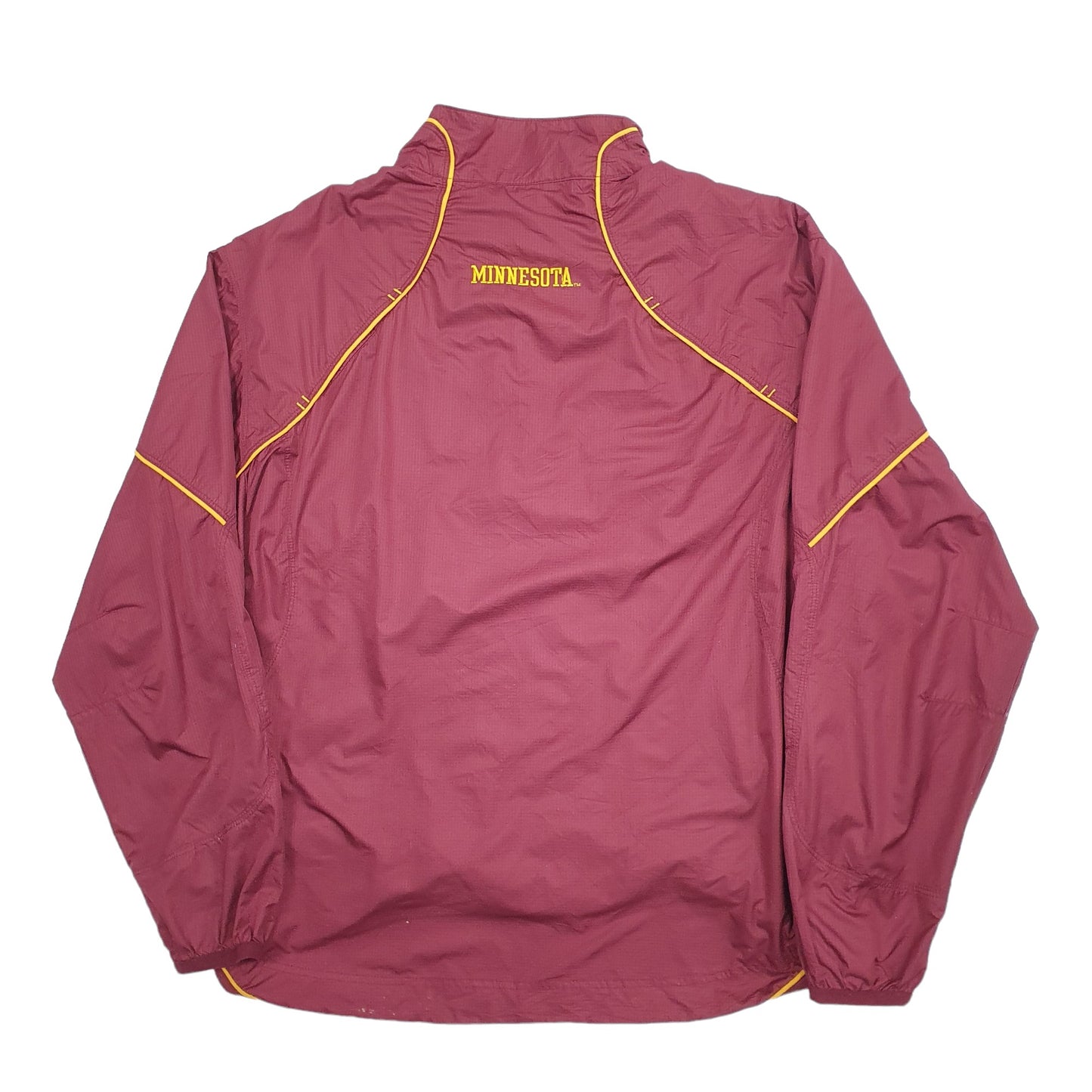 Mens Burgundy Nike Minnesota Storm-Fit Windbreaker Coat