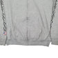 Mens Grey Harley Davidson St Paul Hoodie Motorcycles USA Full Zip Jumper