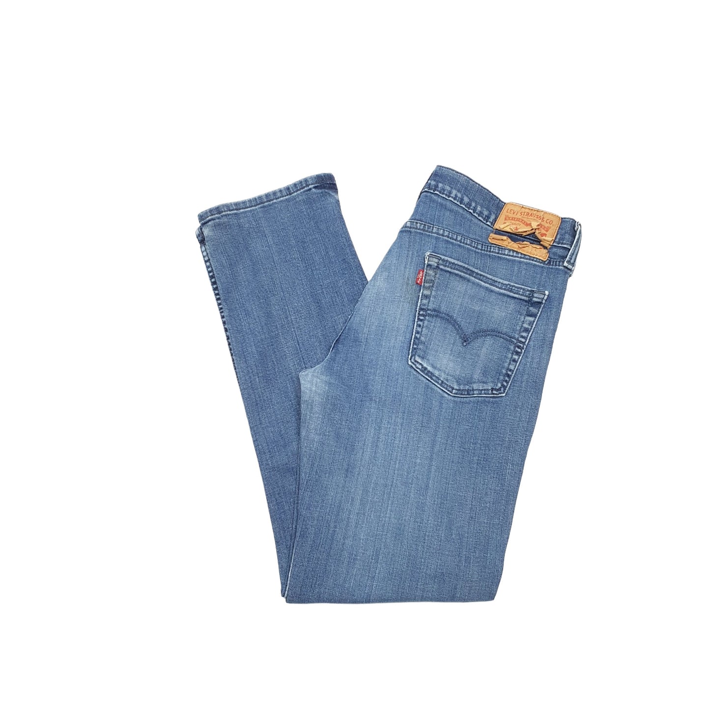 Levis 514 Straight Fit Stretch Jeans W33 L30 Blue