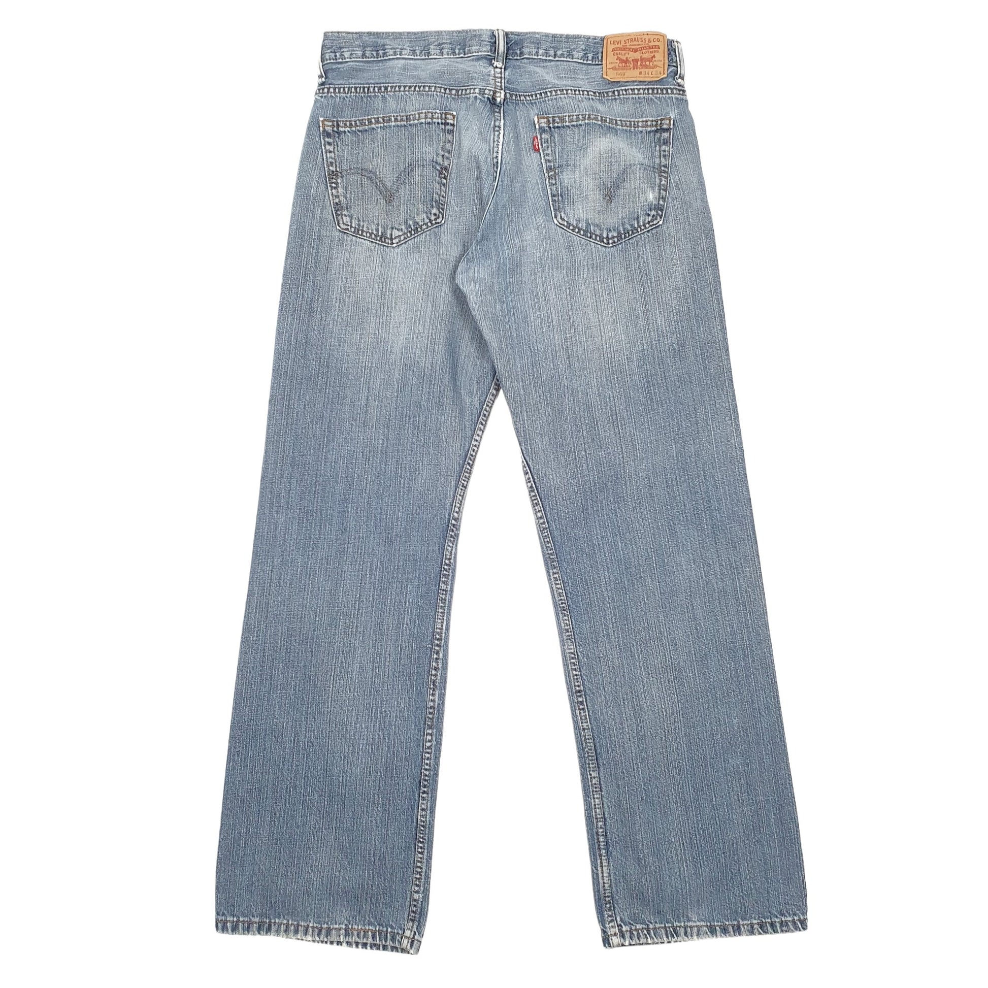 Levis 569 Loose Fit Jeans W34 L32 Blue