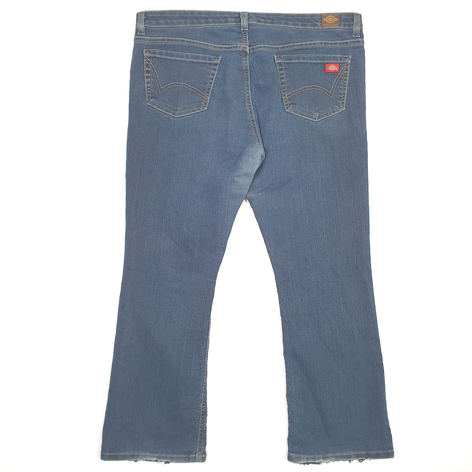 Dickies Casual Bootcut Fit Jeans UK20 Blue