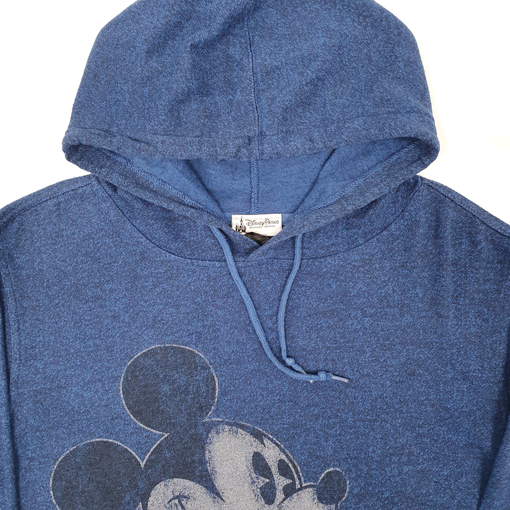 Mens Blue Disney Mickey Mouse Hoodie Jumper
