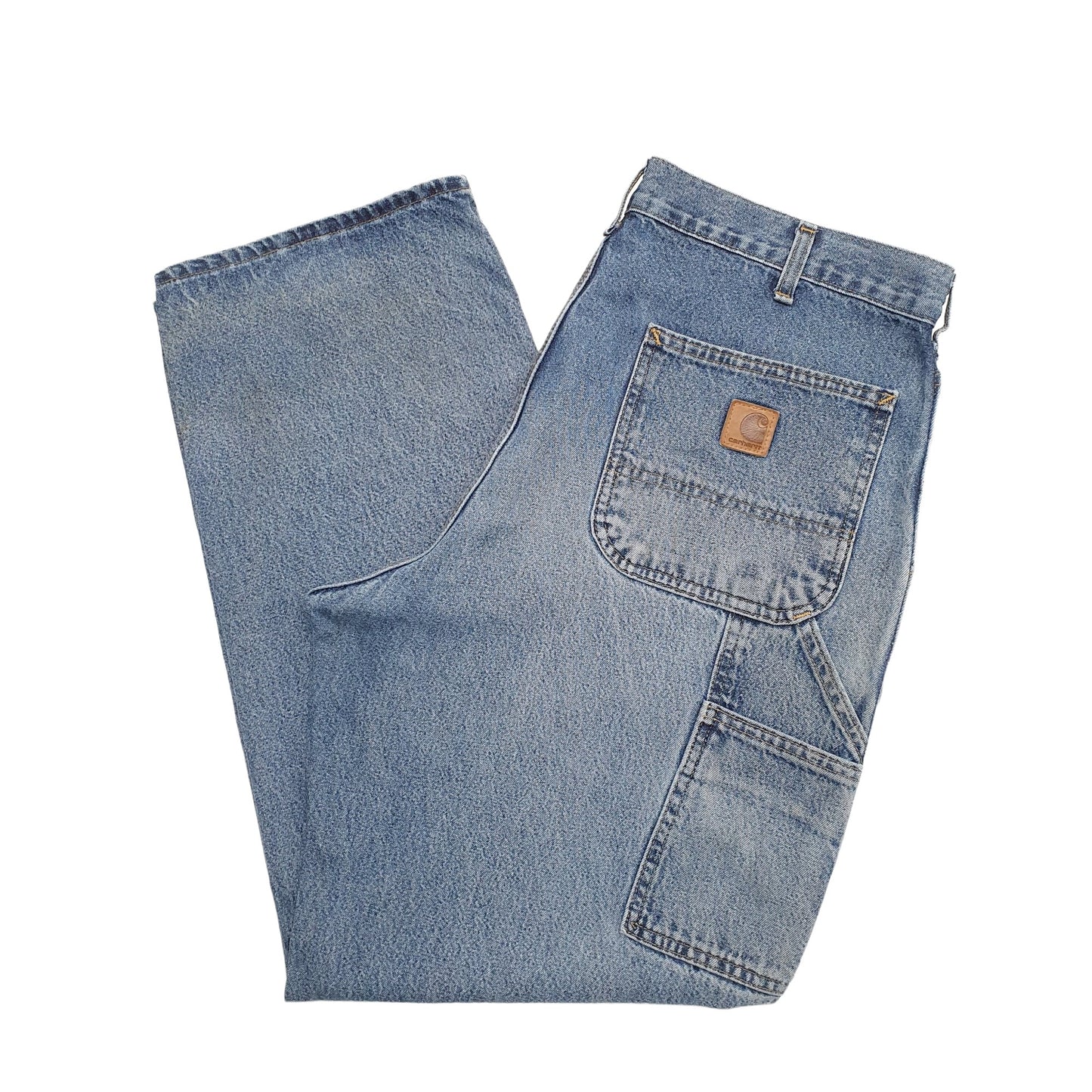 Mens Blue Carhartt  Carpenter Trousers
