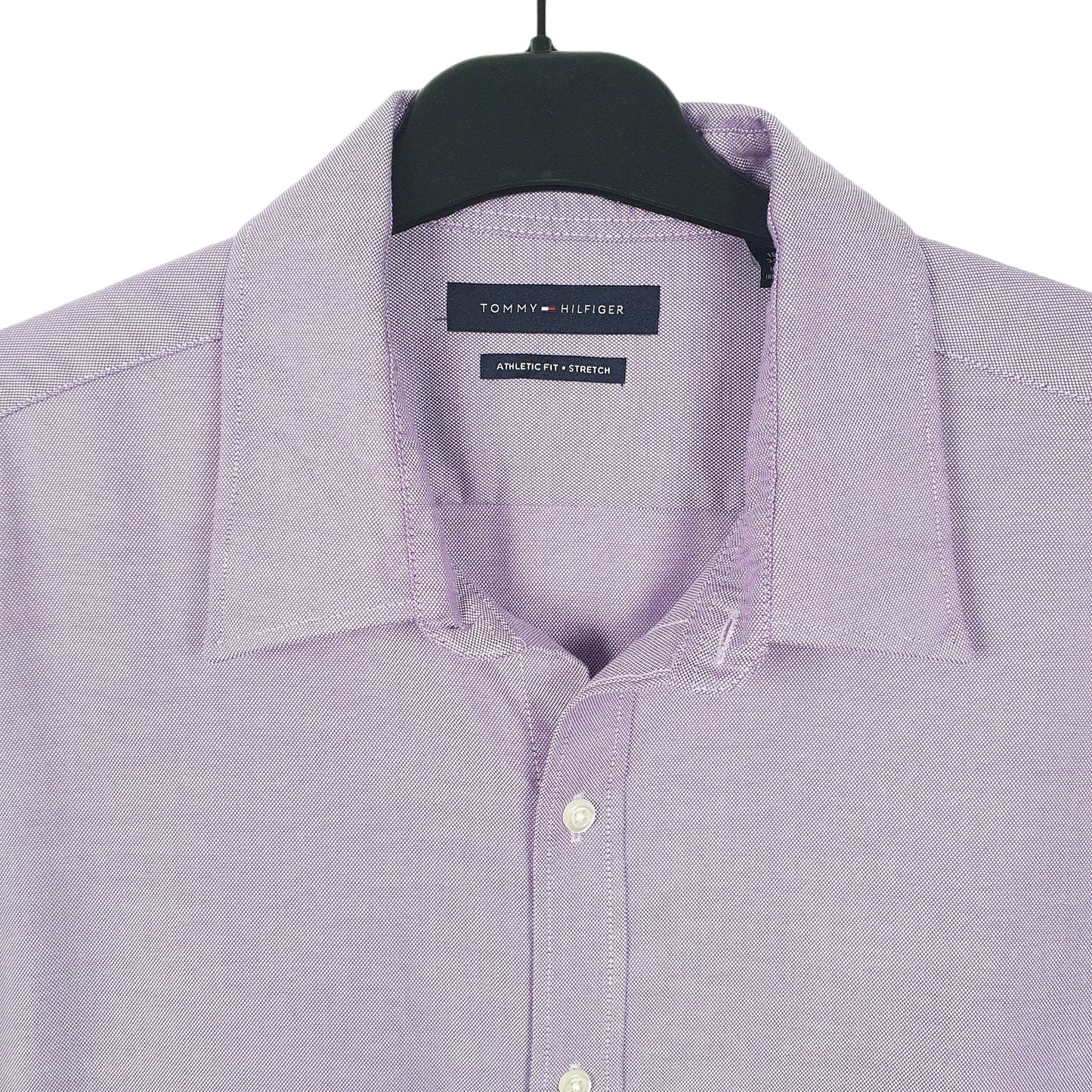 Tommy Hilfiger Stretch Athletic Long Sleeve Regular Fit Shirt Lilac