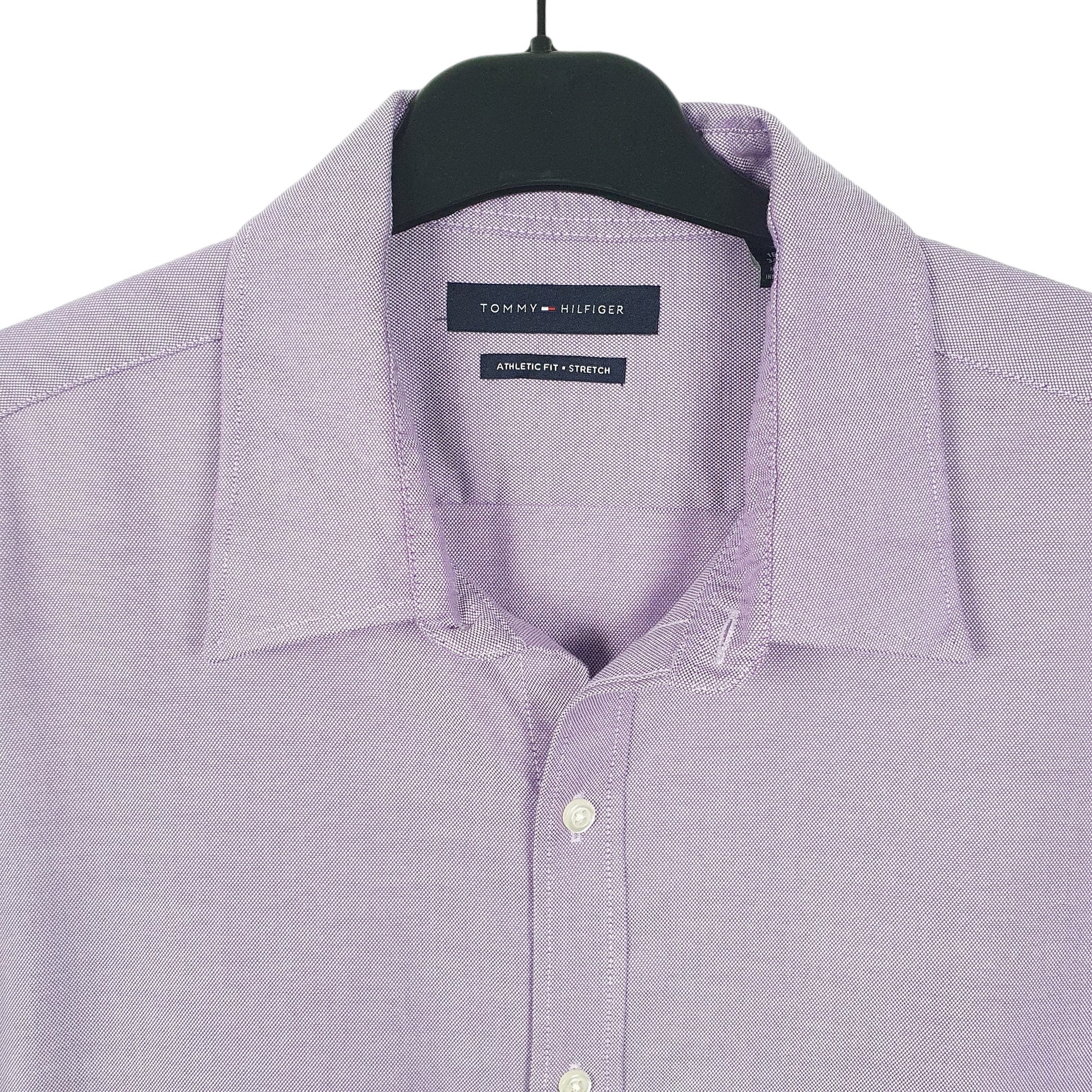 Tommy Hilfiger Stretch Athletic Long Sleeve Regular Fit Shirt Lilac