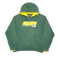 Mens Green NFL Green Bay Packers USA Football Hoodie Full Zip Jumper