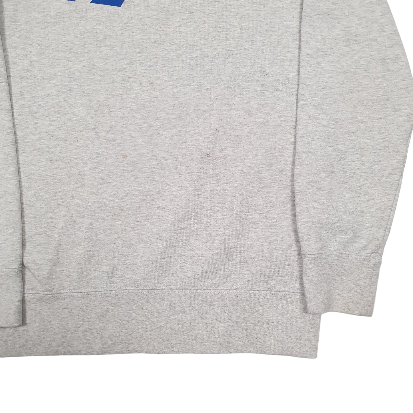 Mens Grey Reebok Spellout Crewneck Jumper