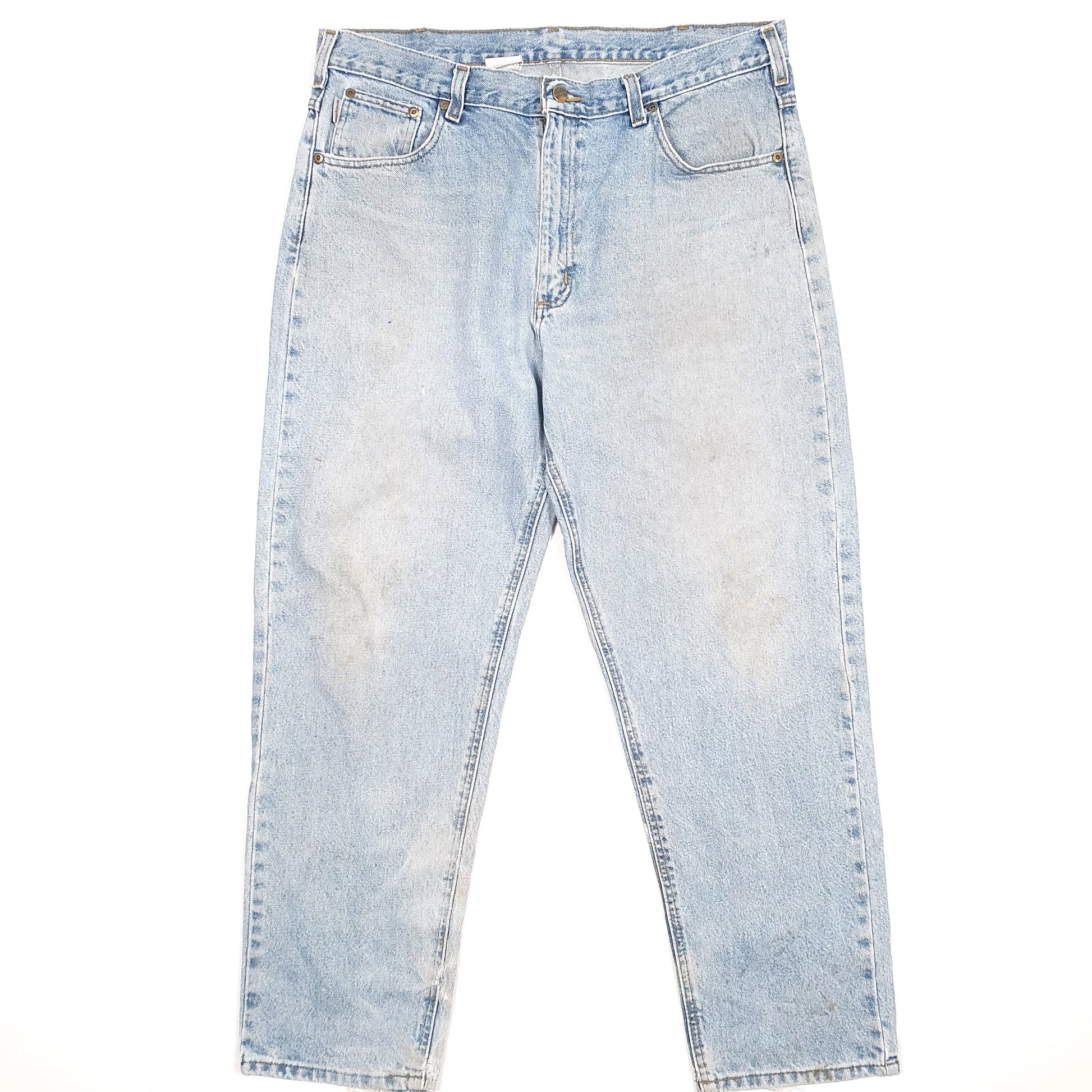 Carhartt Casual Regular Fit Relaxed Jeans W38 L29 Blue