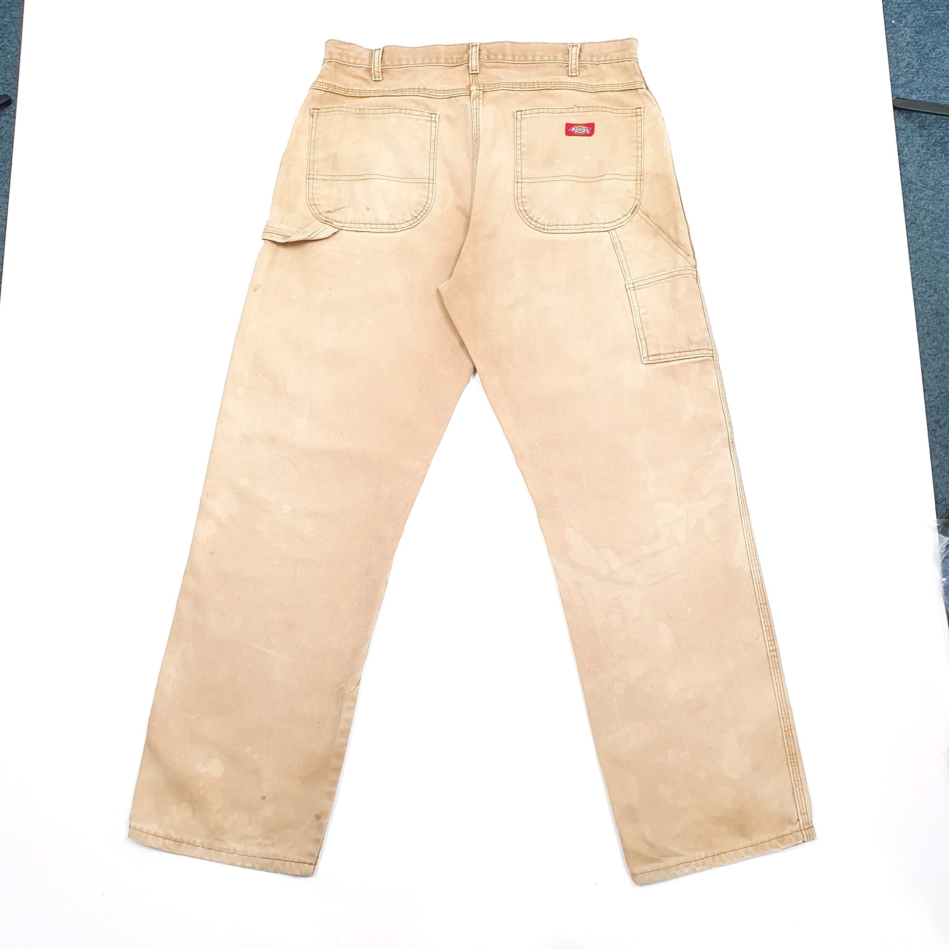 Dickies Carpenter Loose Fit Jeans W36 L32 Brown
