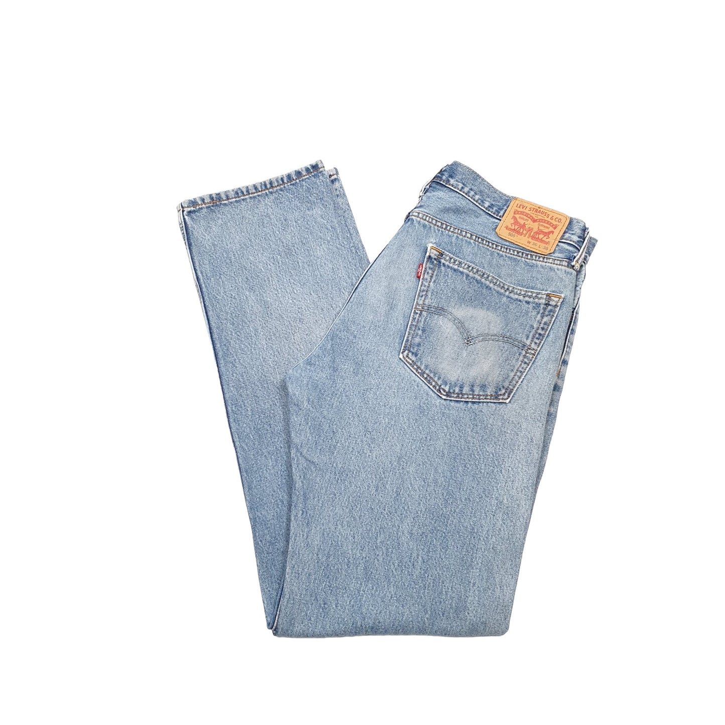 Levis 505 Regular Fit Jeans W36 L36 Blue