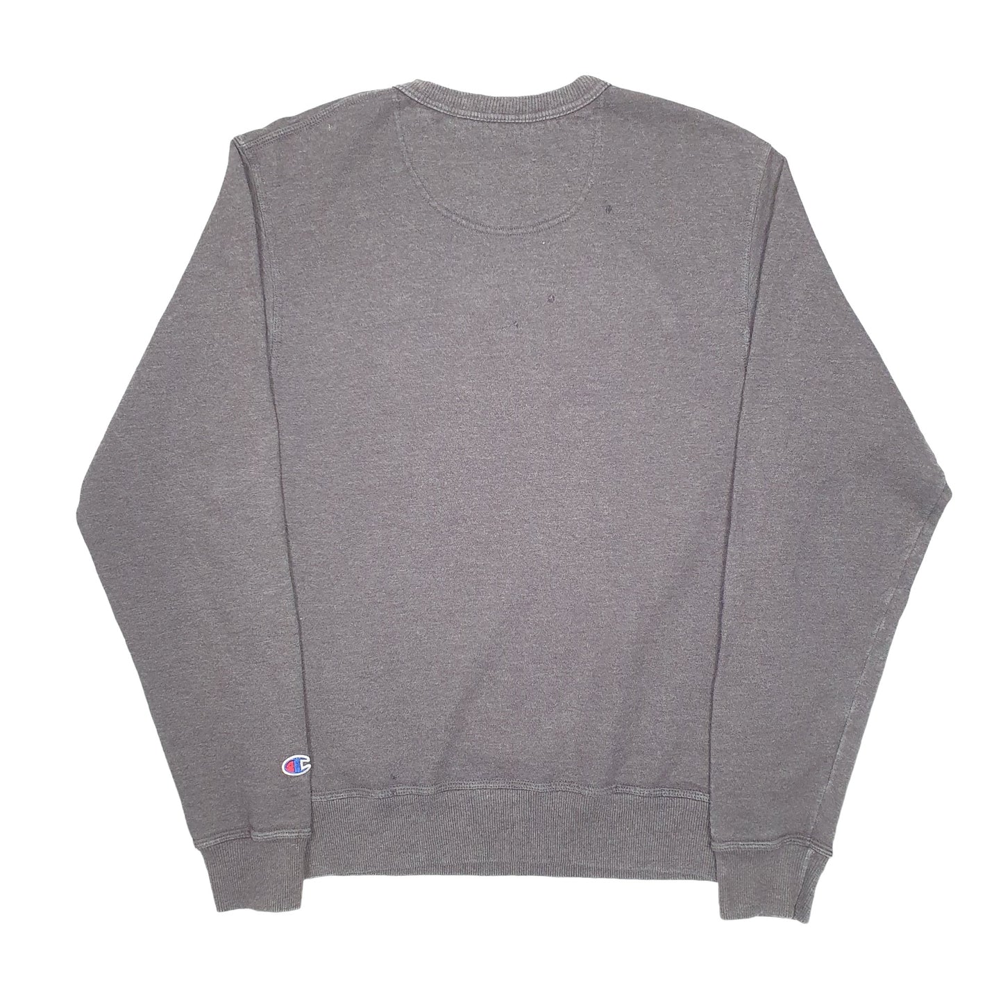 Mens Grey Champion  Crewneck Jumper
