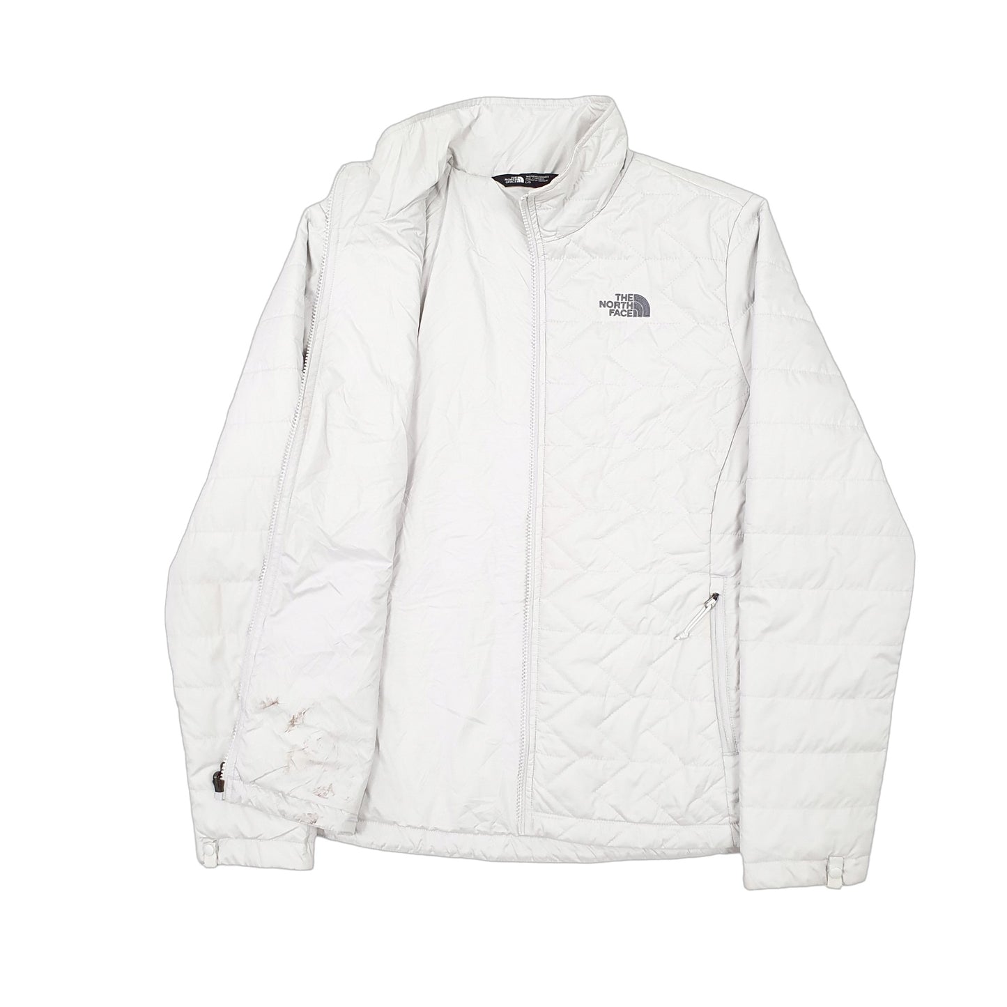 Womens Grey The North Face Lightweight Puffer Jacket Coat