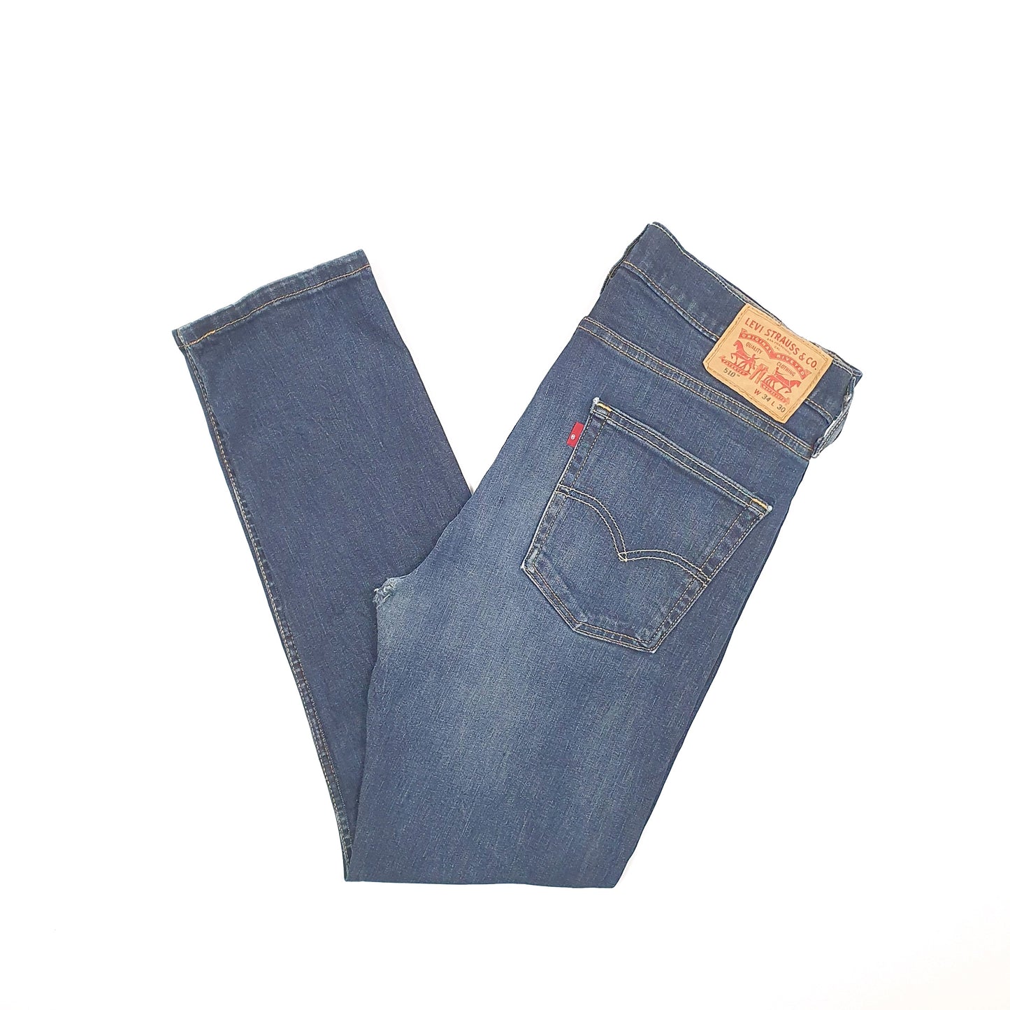 Levis 510 Skinny Fit Jeans W34 L28 Blue