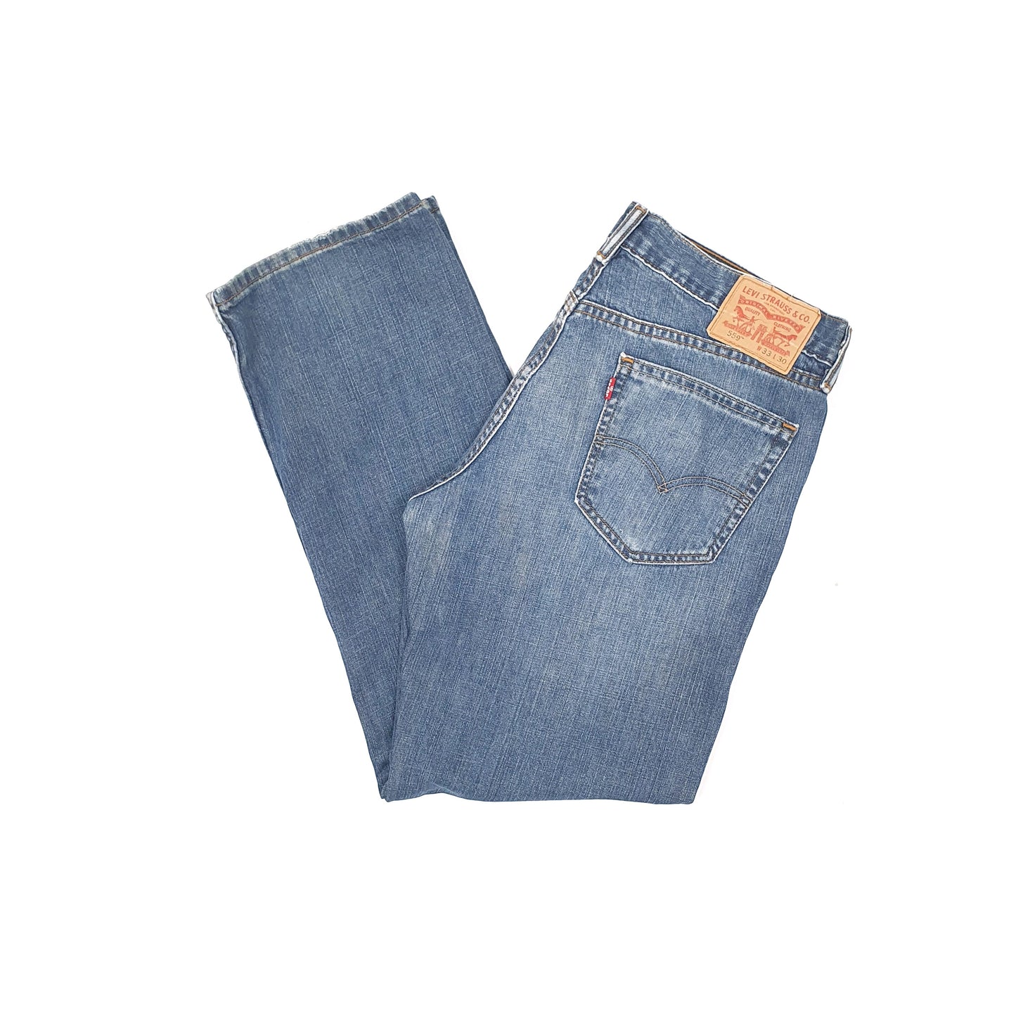 Levis 559 Relaxed Fit Jeans W33 L30 Blue