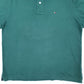 Mens Green Tommy Hilfiger Custom Fit Short Sleeve Polo Shirt