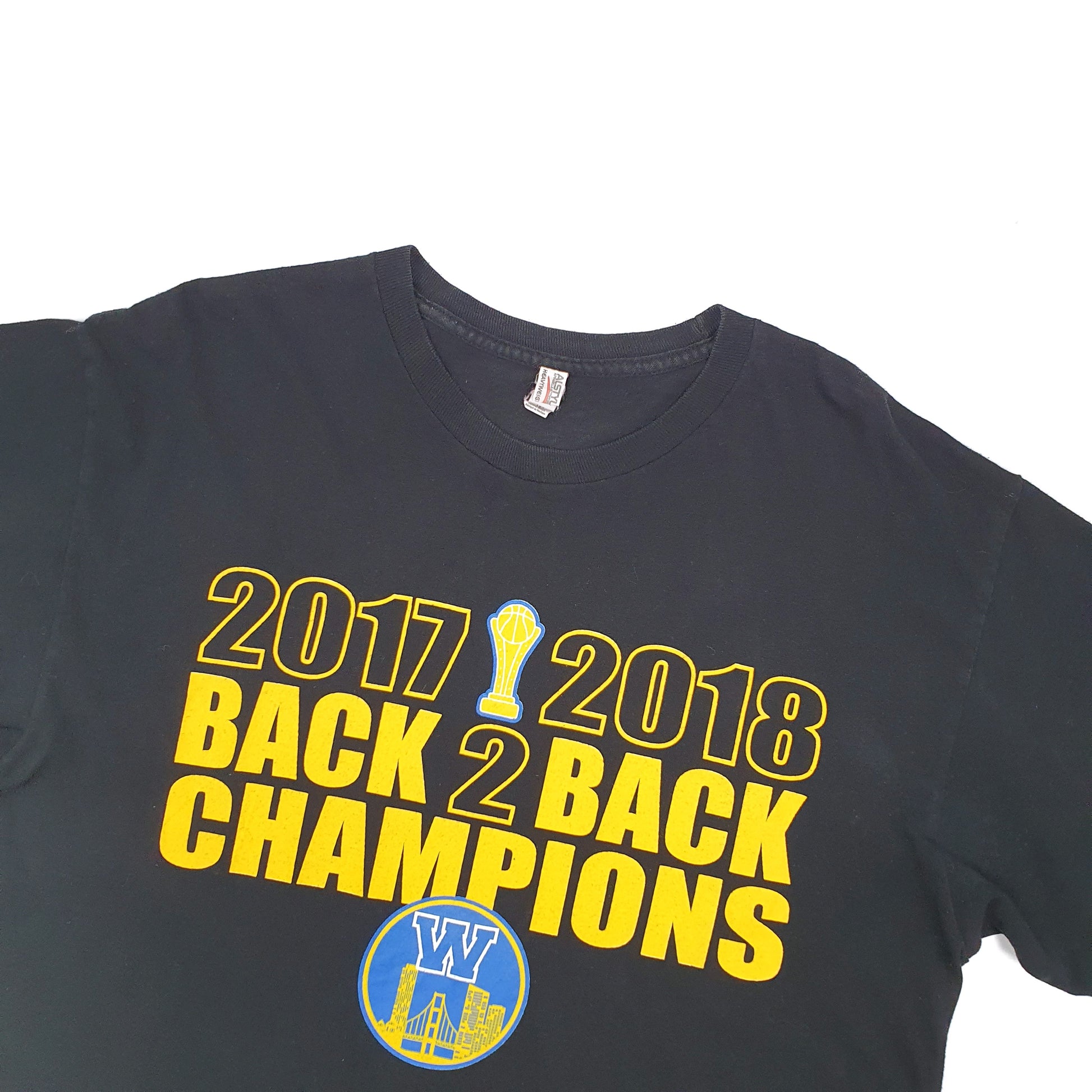Allstyle USA Back to Back Champions Short Sleeve T Shirt Black