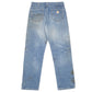 Mens Blue Carhartt Flame Resistant Casual JeansW34 L32