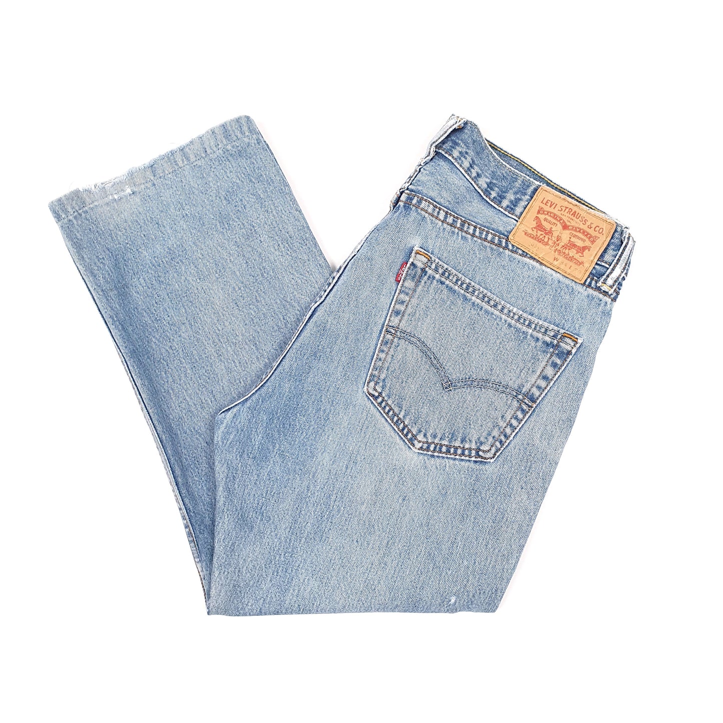 Mens Blue Levis  505 JeansW34 L25