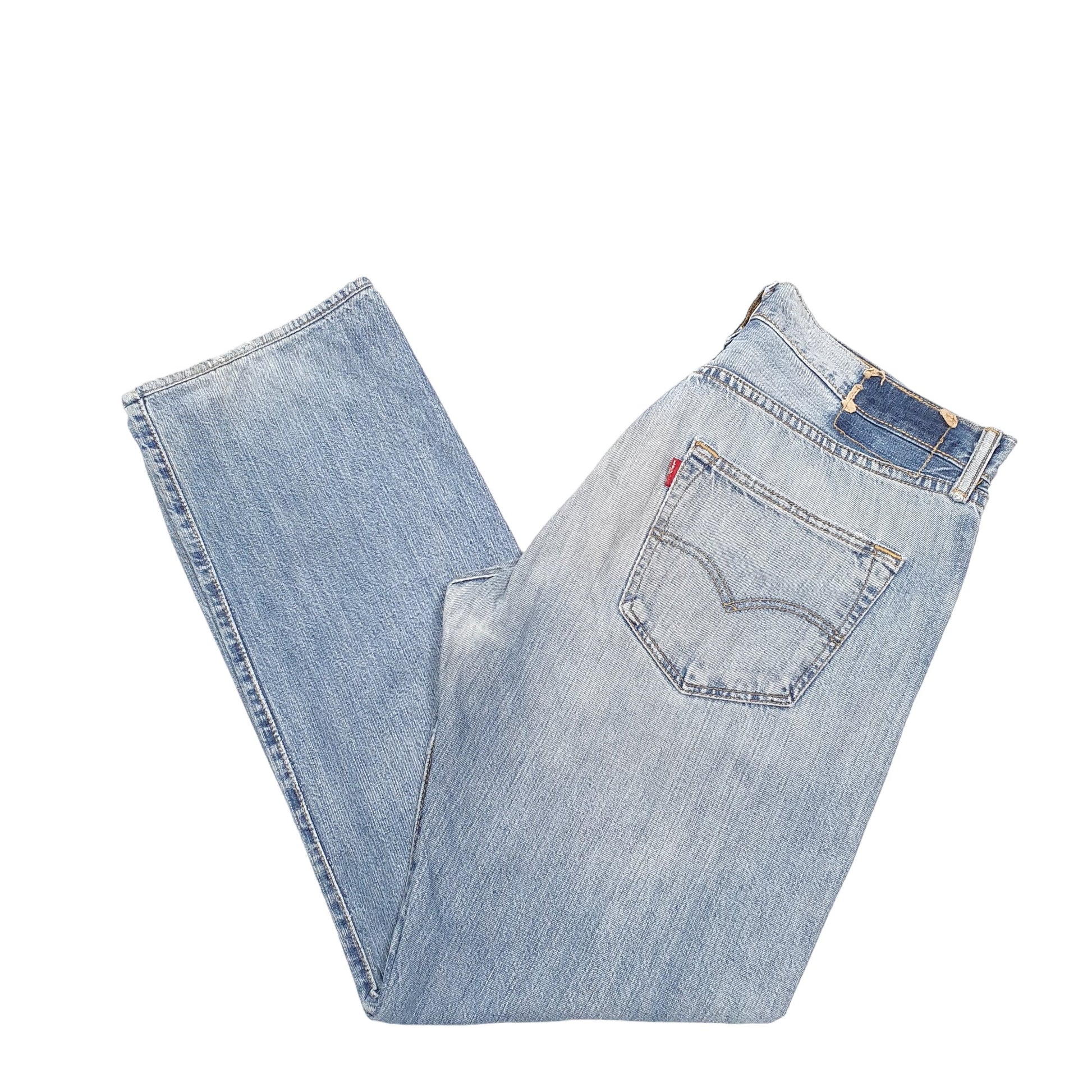 Mens Blue Levis  501 JeansW34 L31