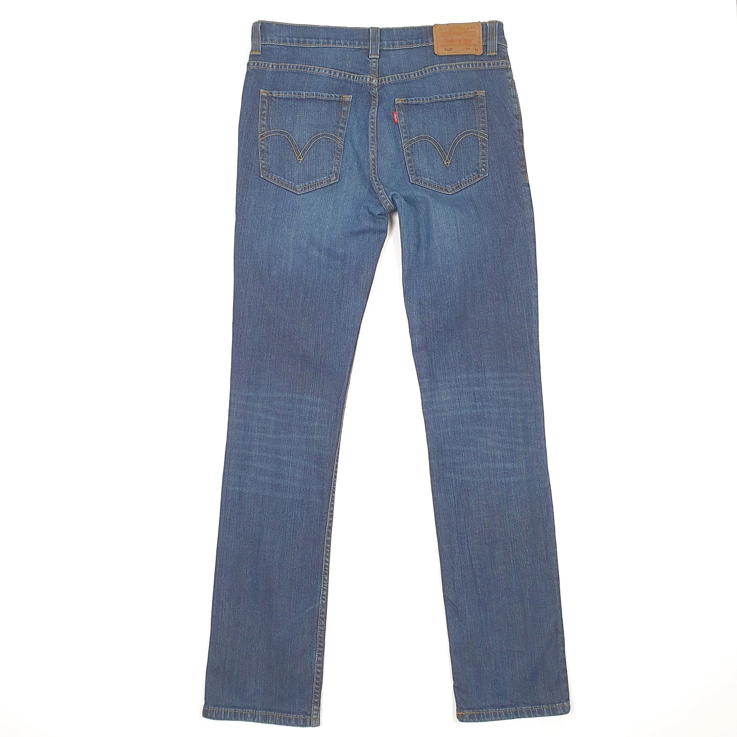 Levis 510 Skinny Fit Jeans W34 L32 Blue