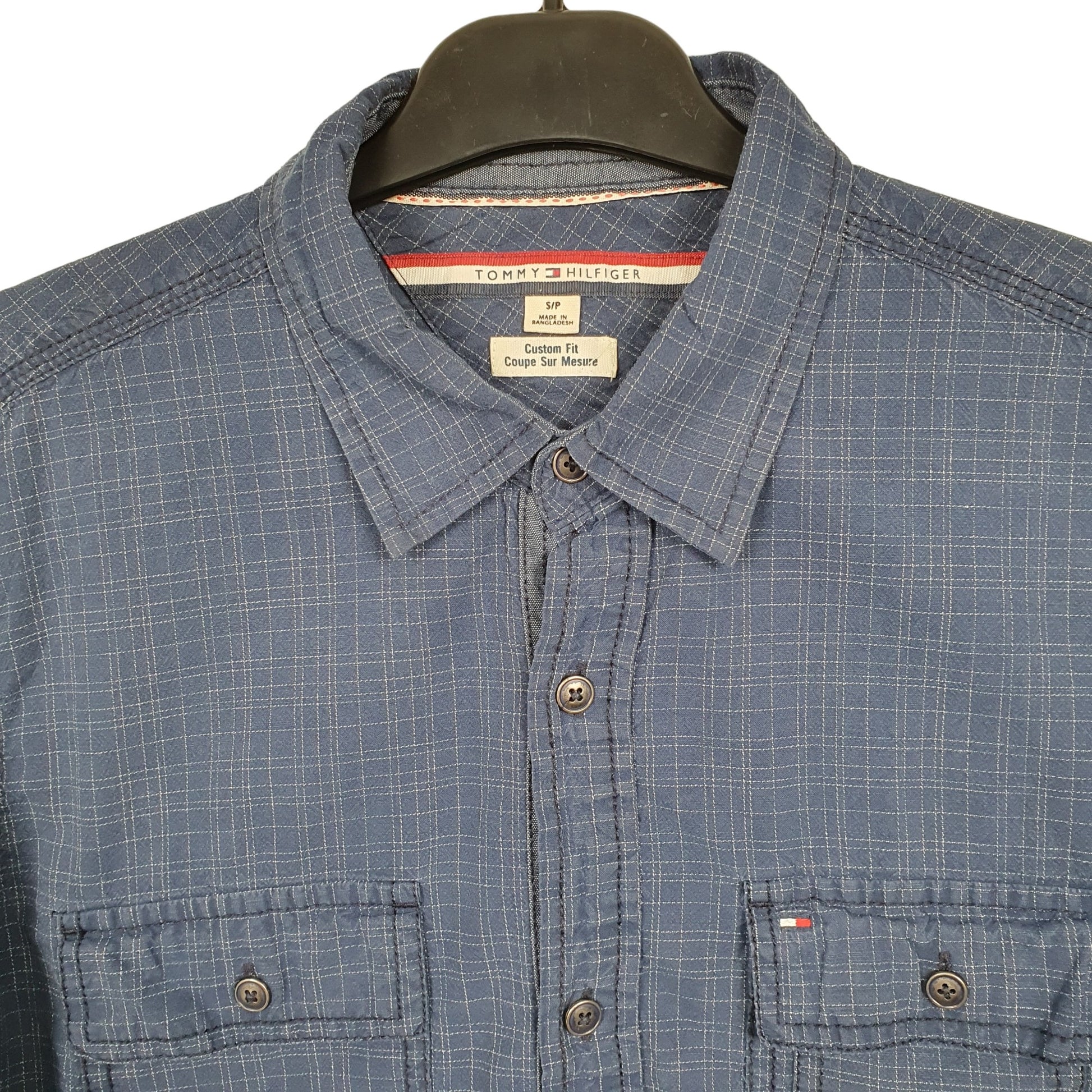Tommy Hilfiger Long Sleeve Regular Fit Shirt Blue