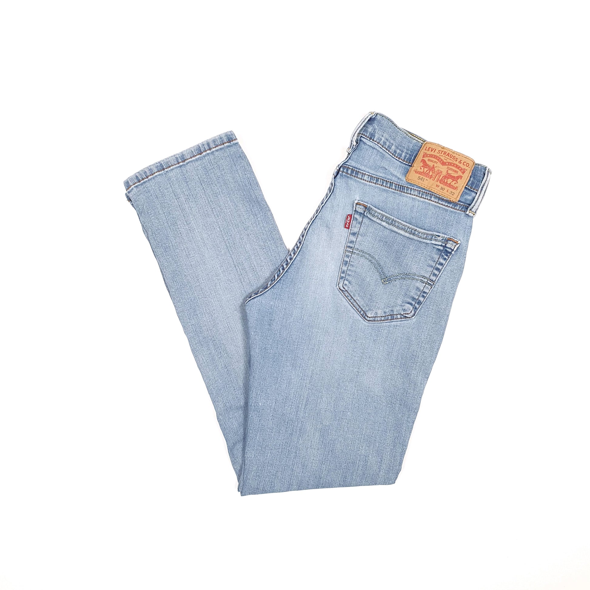 Levis 541 Tapered Fit Jeans W30 L29 Blue