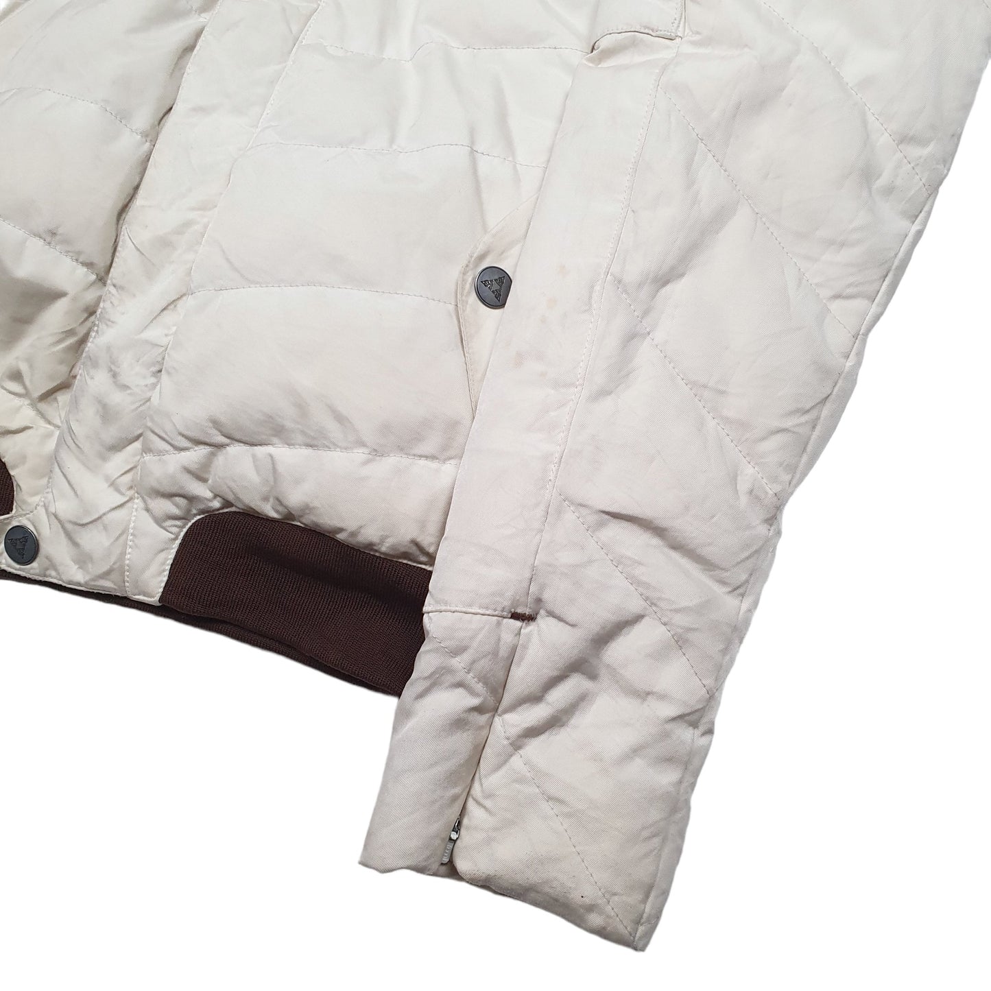 Womens Cream The North Face  Puffer Coat