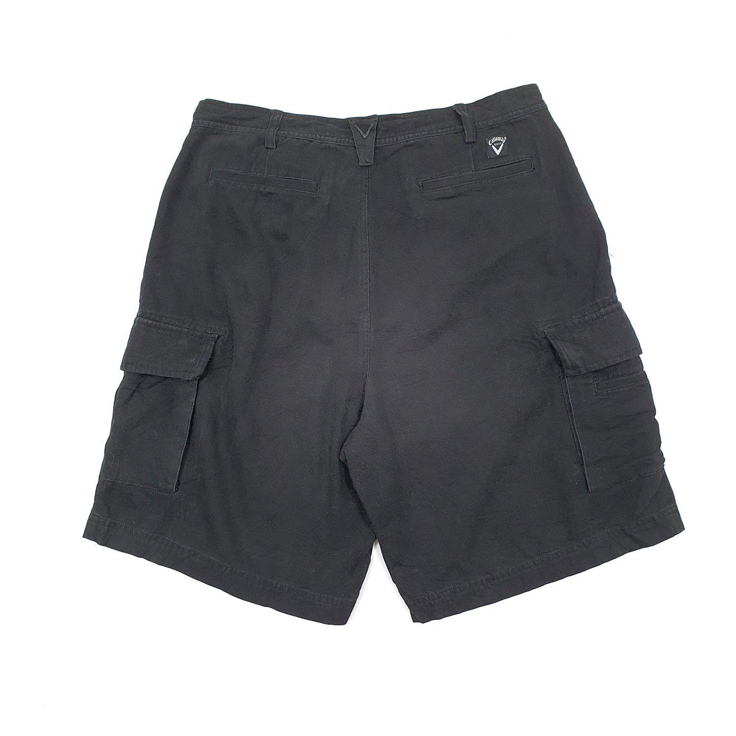 Callaway Golf Sport Black Cargo Workwear Shorts W34