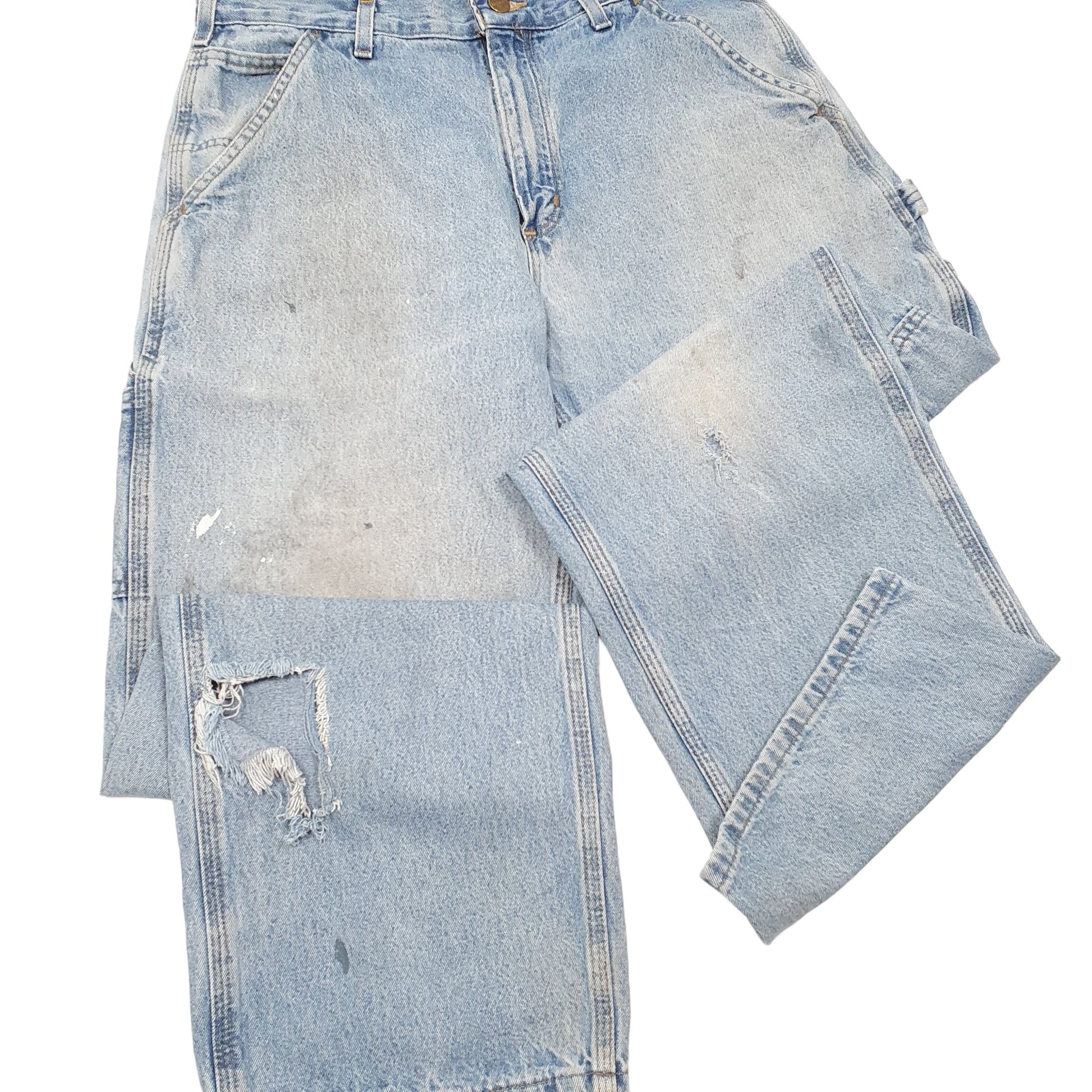 Mens Blue Carhartt  Carpenter JeansW33 L30