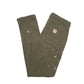 Womens Green Carhartt  Carpenter Trousers