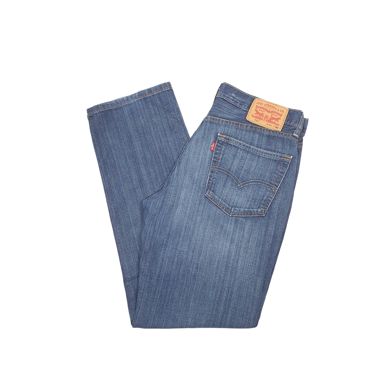 Levis 514 Straight Fit Jeans W32 L30 Blue
