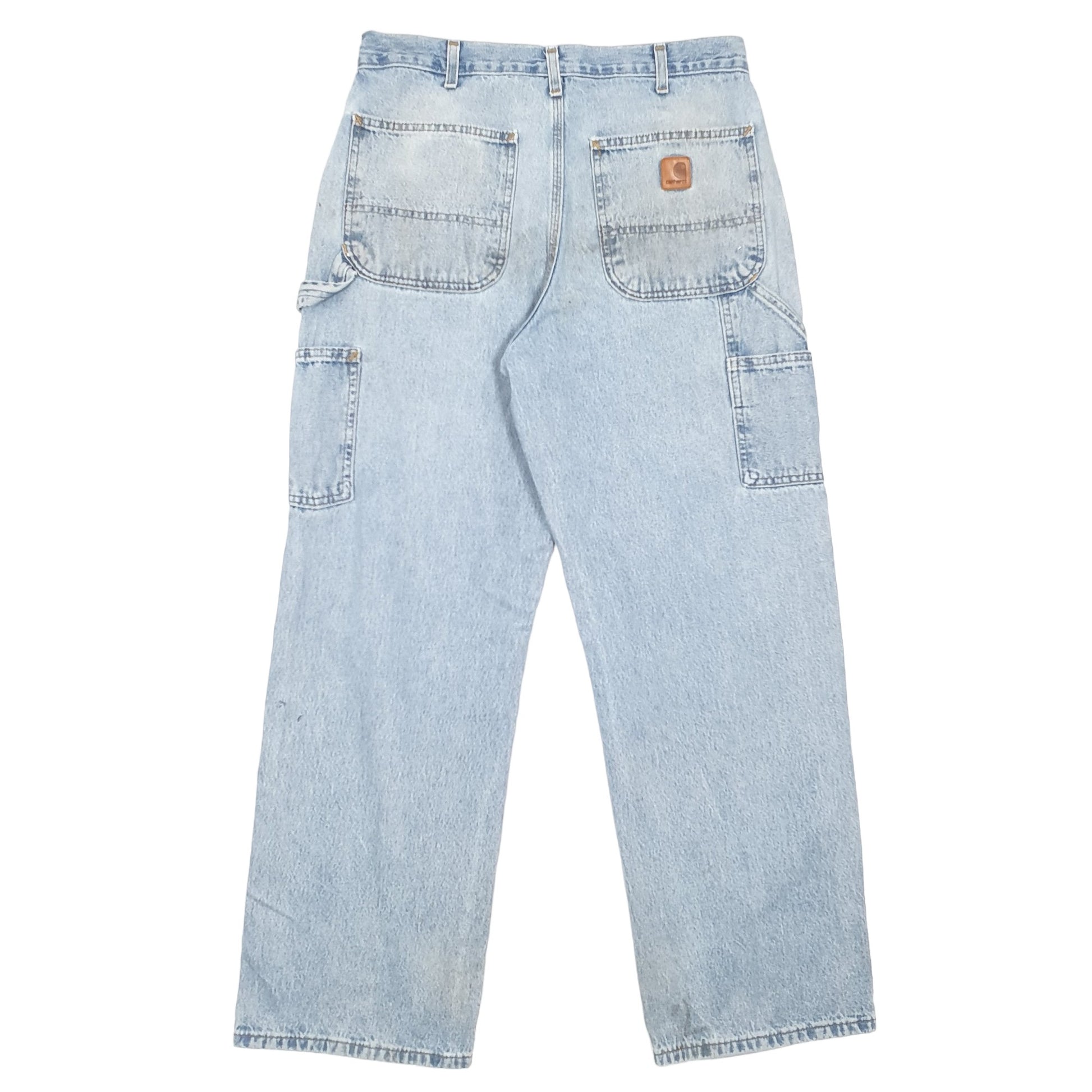 Mens Blue Carhartt  Carpenter JeansW33 L30