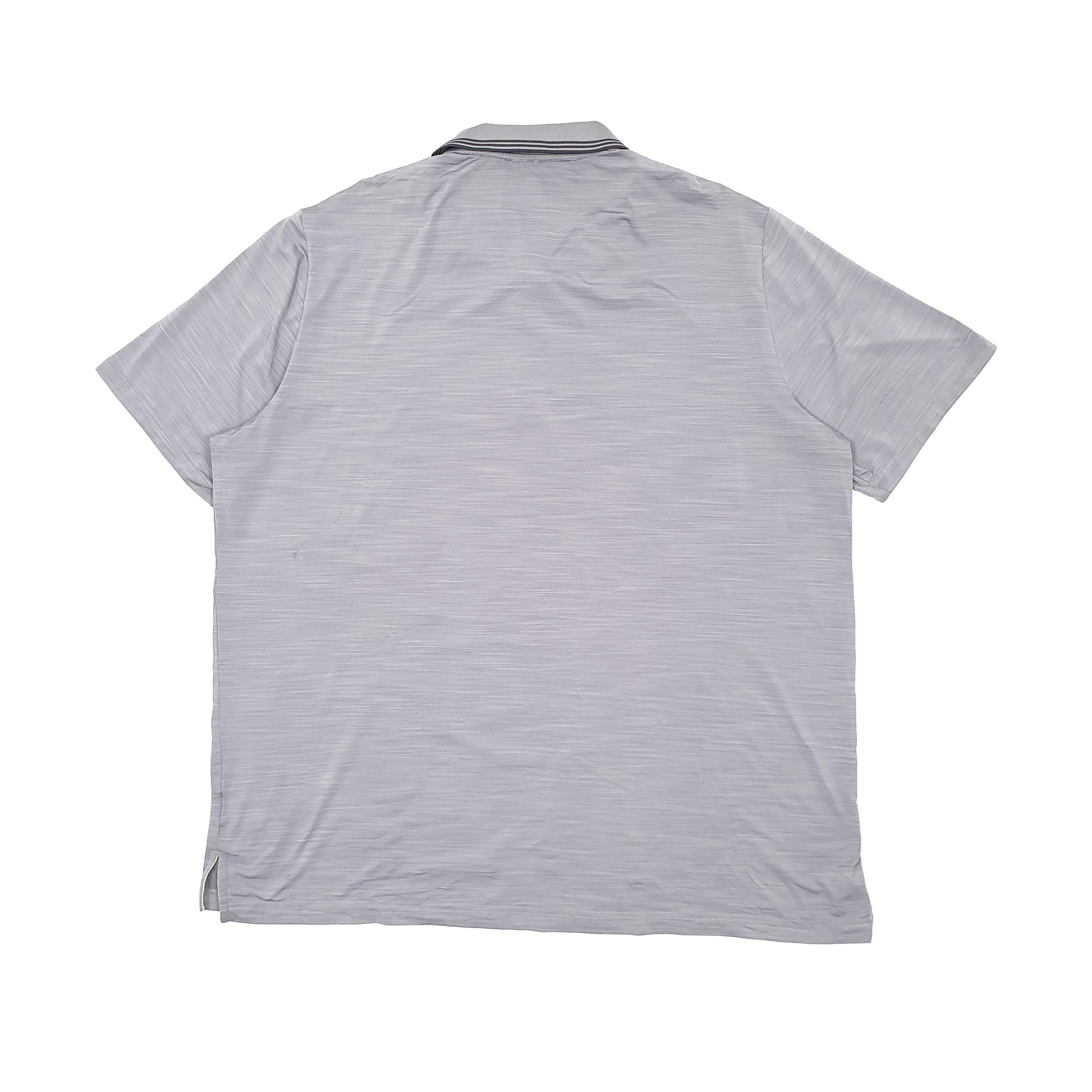 Adidas Golf Short Sleeve Polyester Polo Shirt Grey