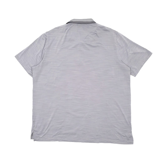 Adidas Golf Short Sleeve Polyester Polo Shirt Grey