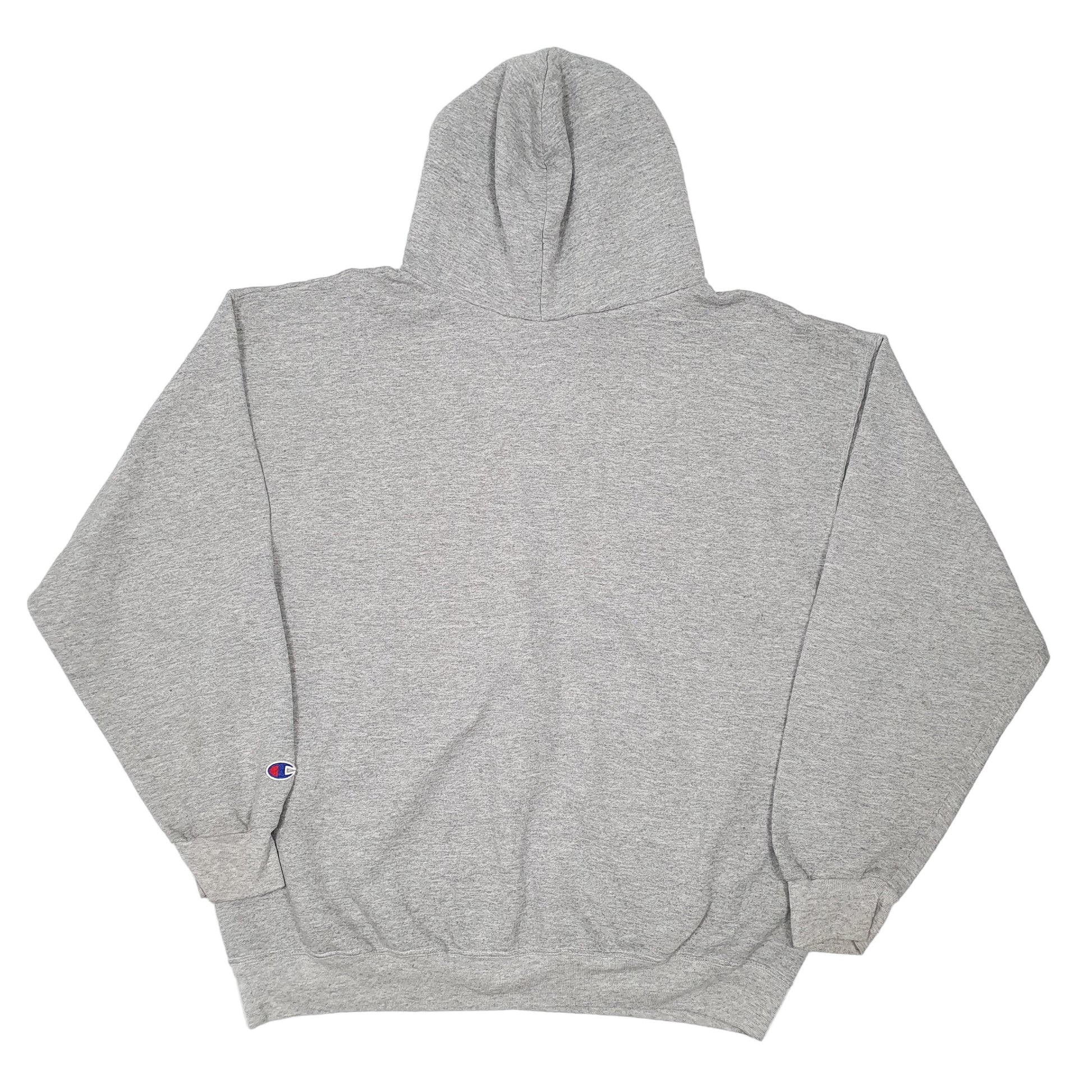Mens Grey Champion Darlington School Hoodie Jumper