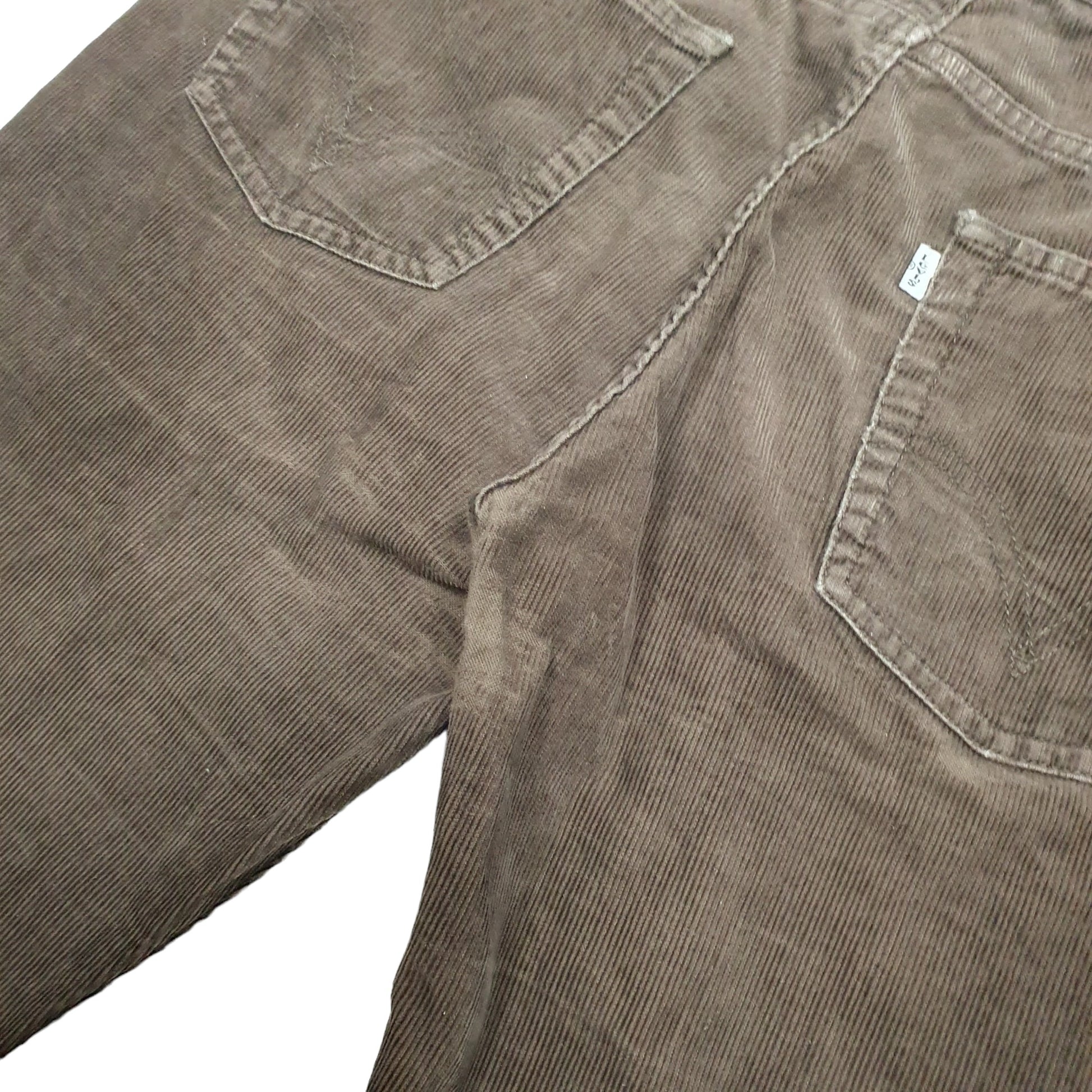 Mens Brown Levis  Corduroy Trousers
