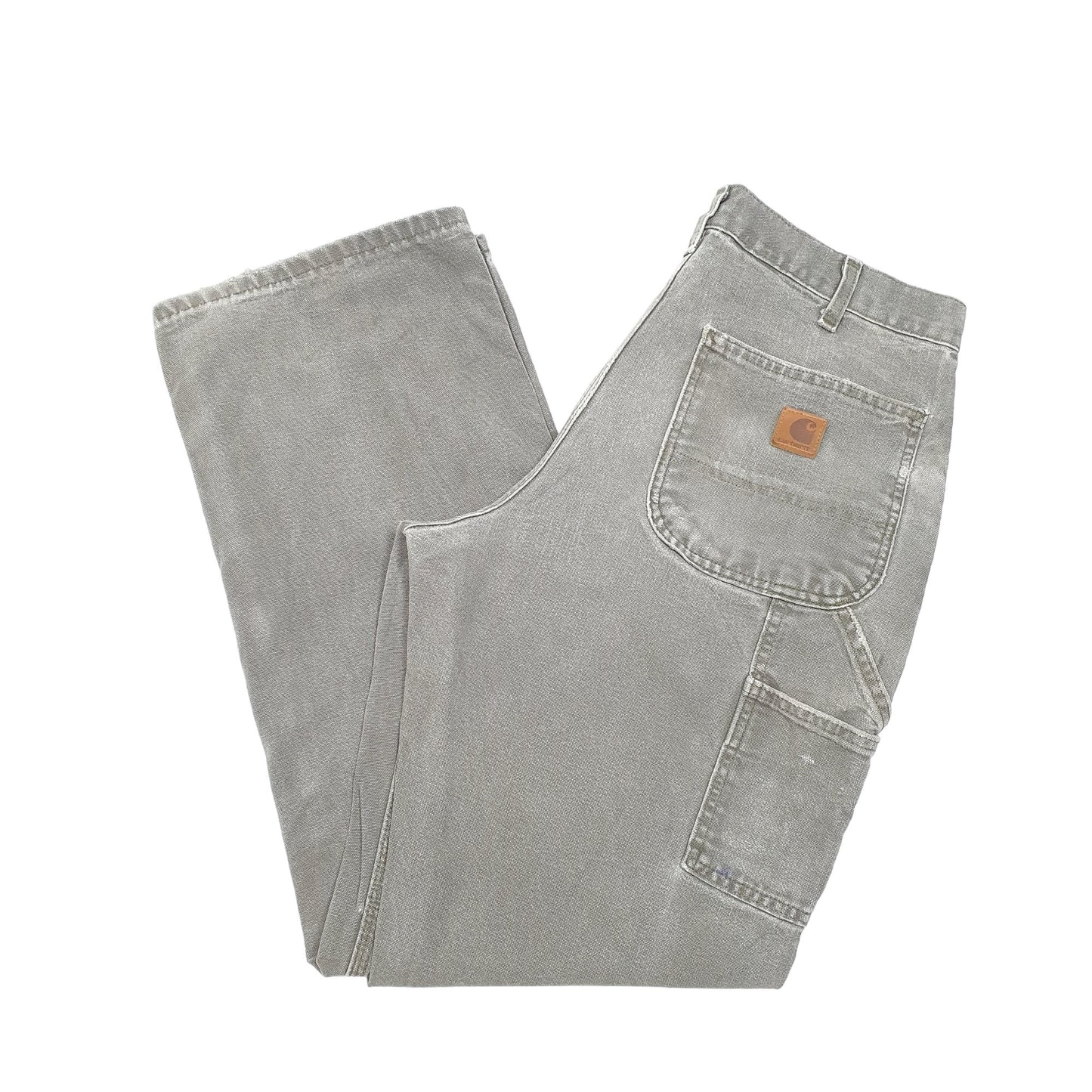 Mens Khaki Carhartt  Carpenter Trousers