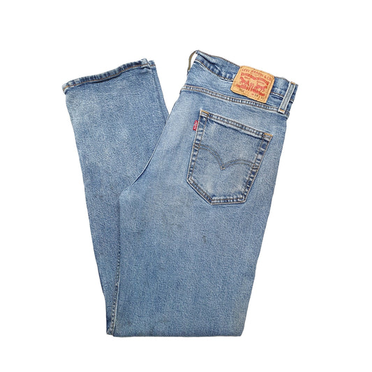 Levis 514 Straight Fit Jeans W34 L32 Blue