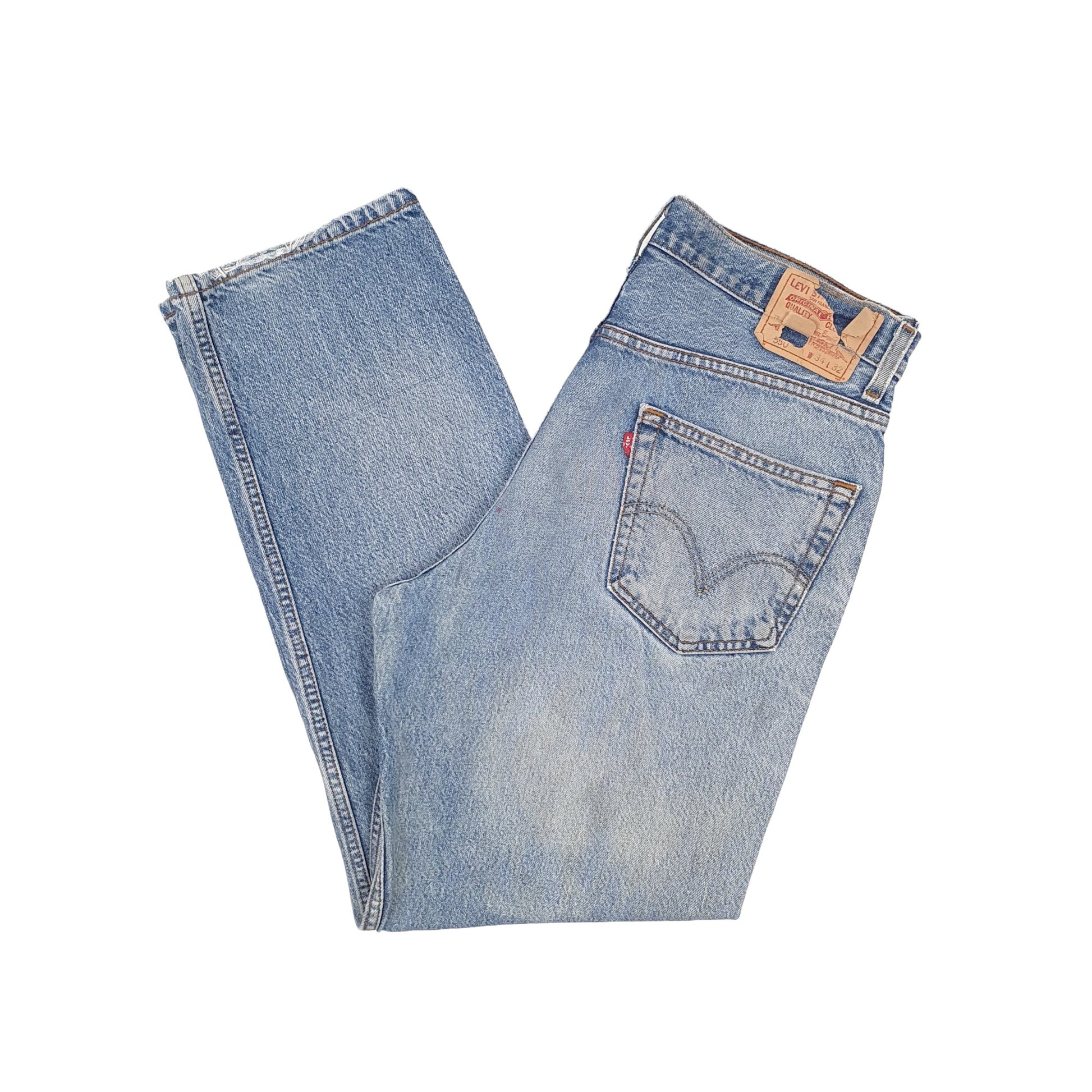 Levis 550 Relaxed Fit Jeans W34 L32 Blue