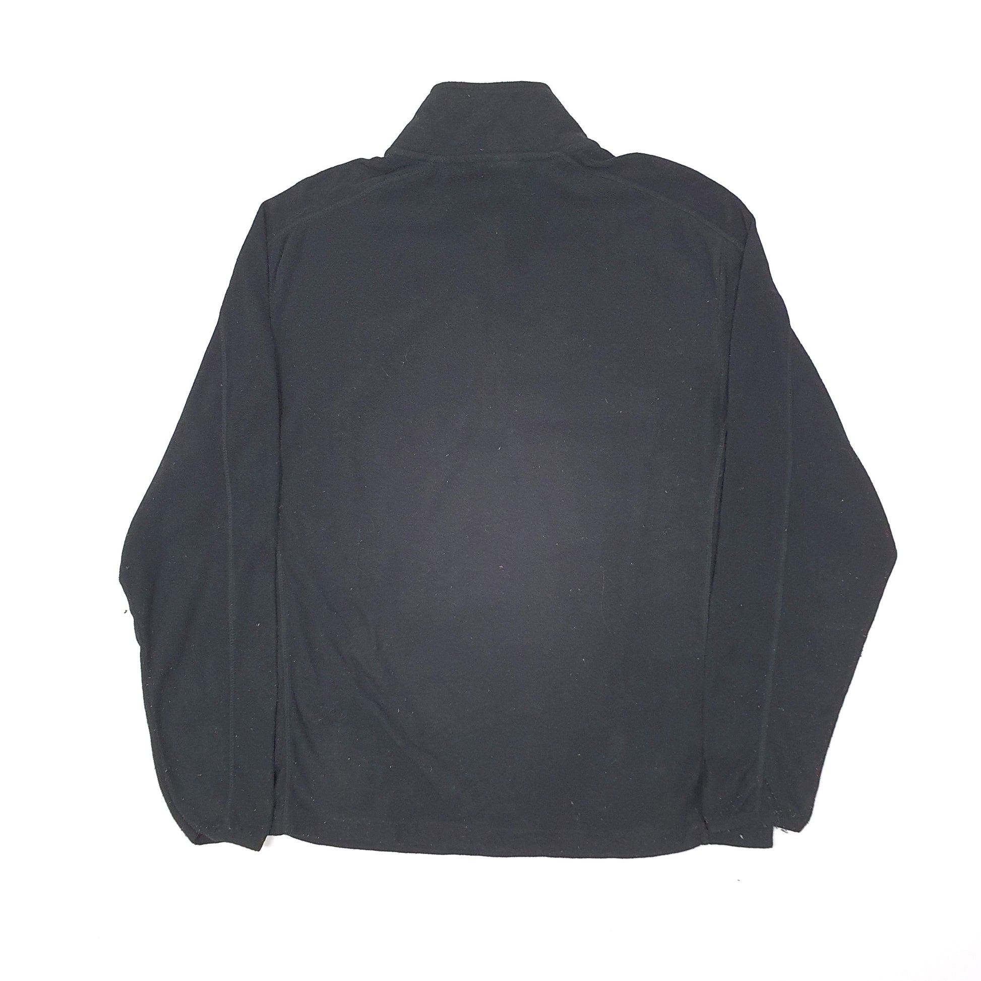 Mens Black Champion  Quarter Zip Jumper