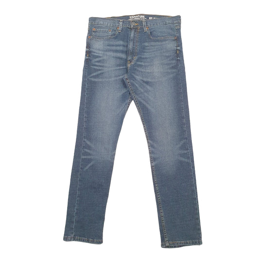 Levis Signature Regular Fit Jeans W34 L32 Blue
