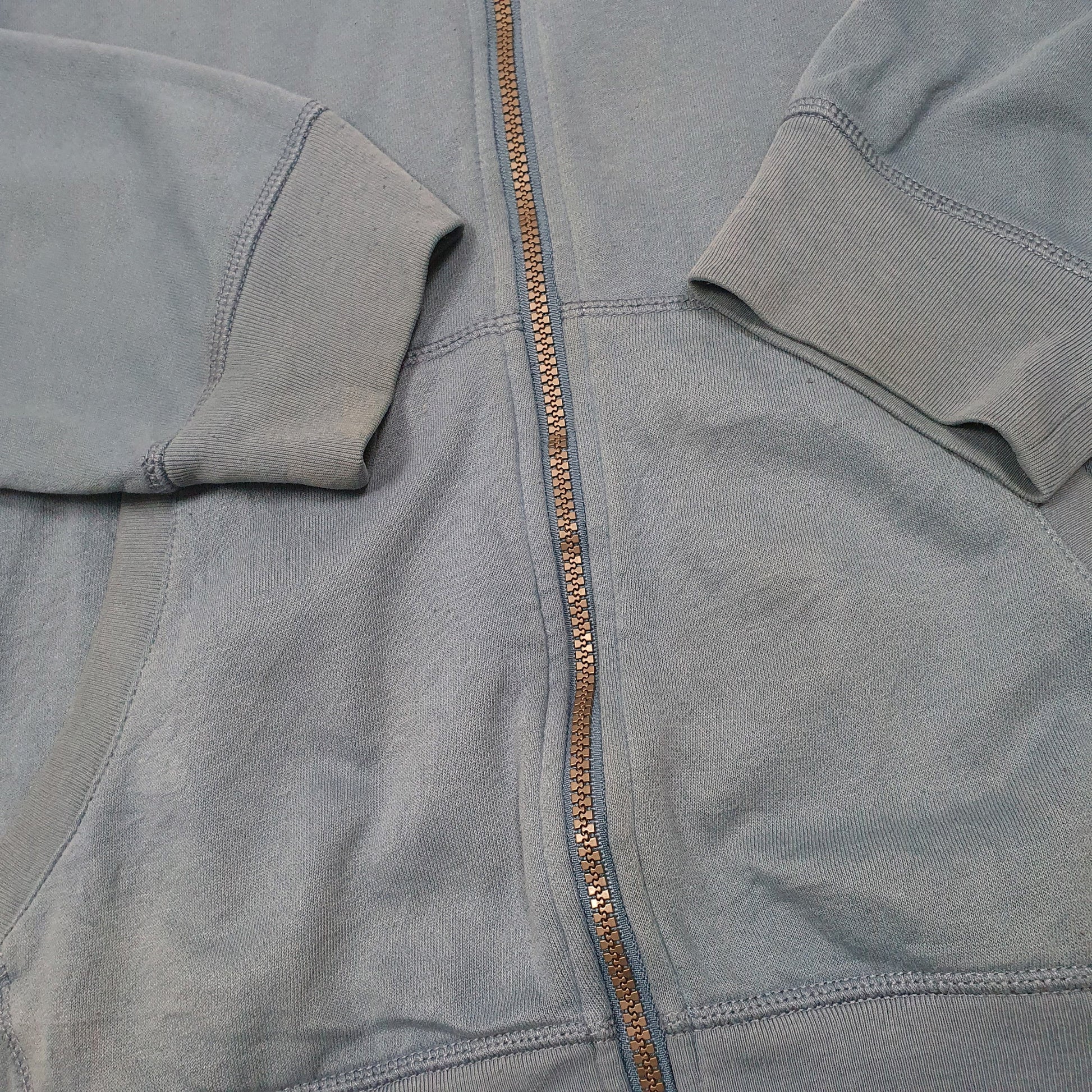 Mens Blue Nautica Hoodie Full Zip Jumper