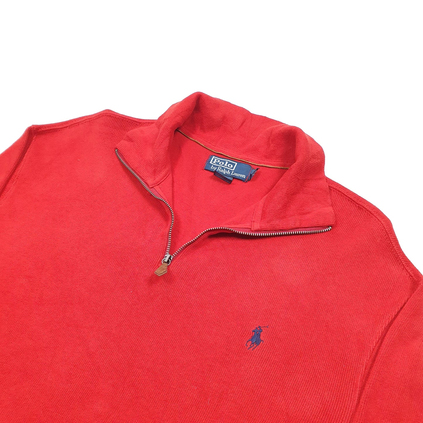 Polo Ralph Lauren Quarter Zip L Red