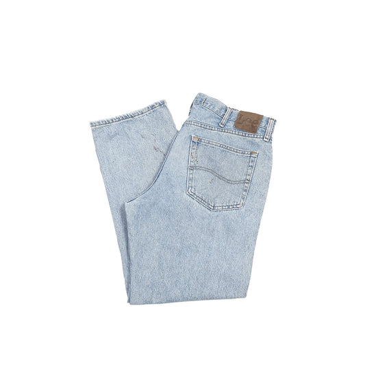 Lee Casual Regular Fit Jeans W36 L29 Blue