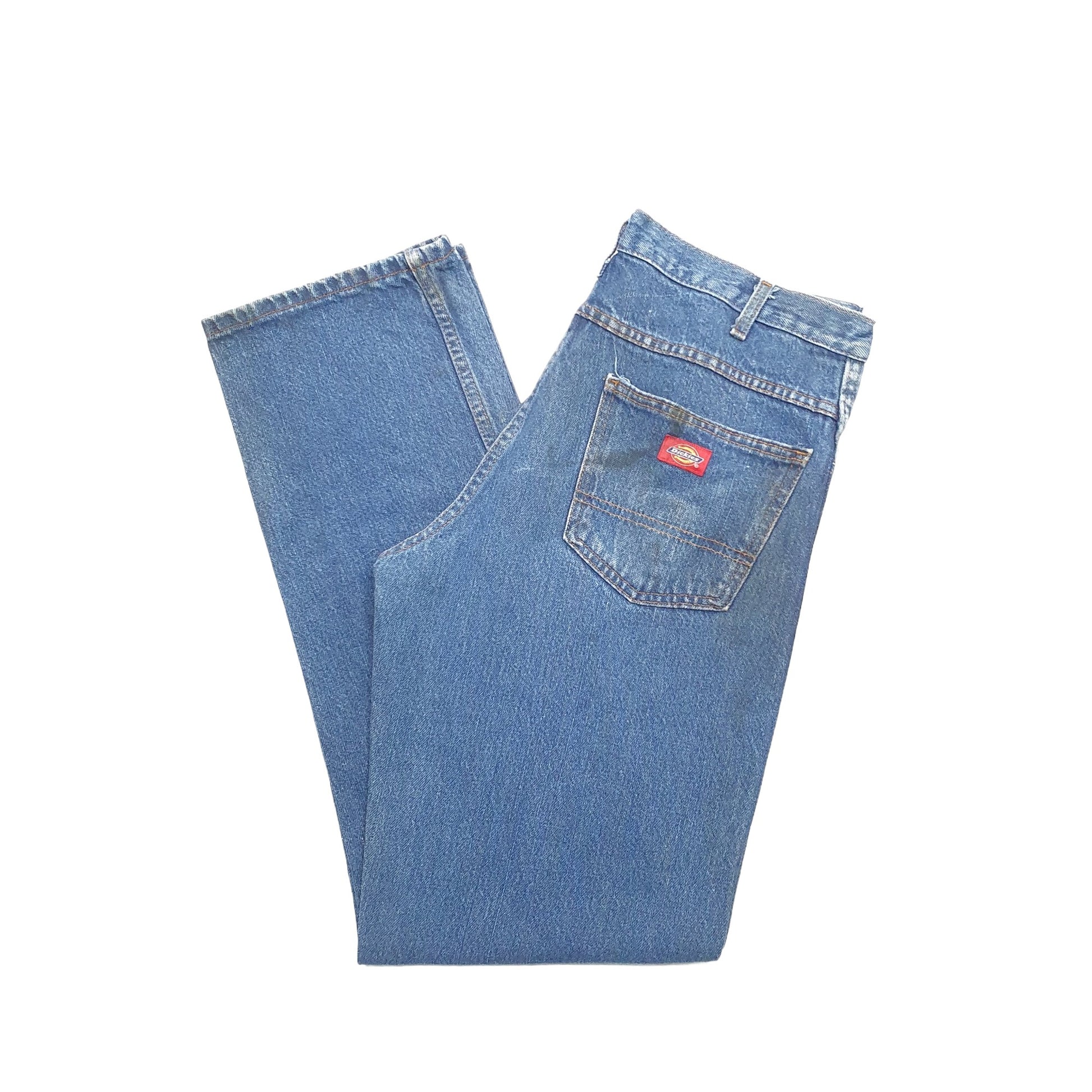 Dickies Regular Regular Fit Jeans W34 L34 Blue