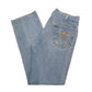 Mens Blue Carhartt  Carpenter Trousers