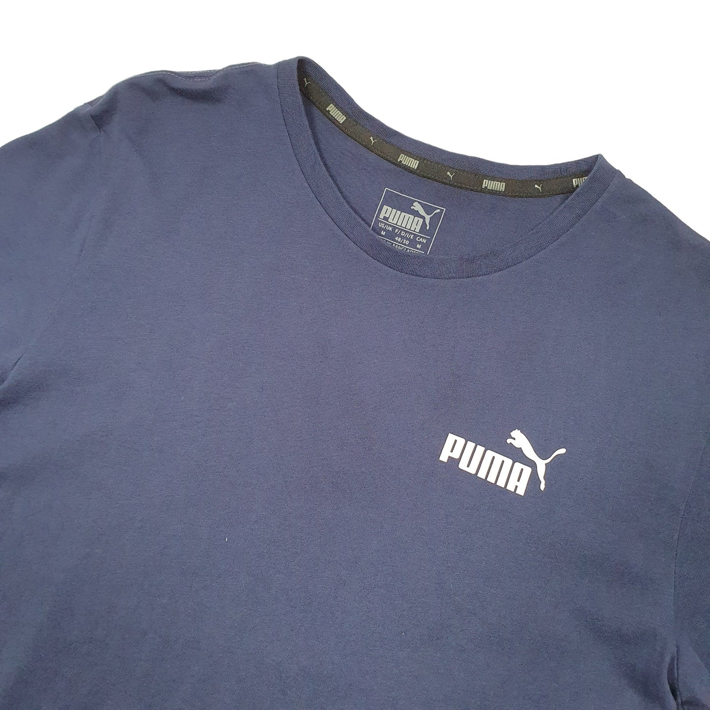 Puma Short Sleeve T Shirt Navy