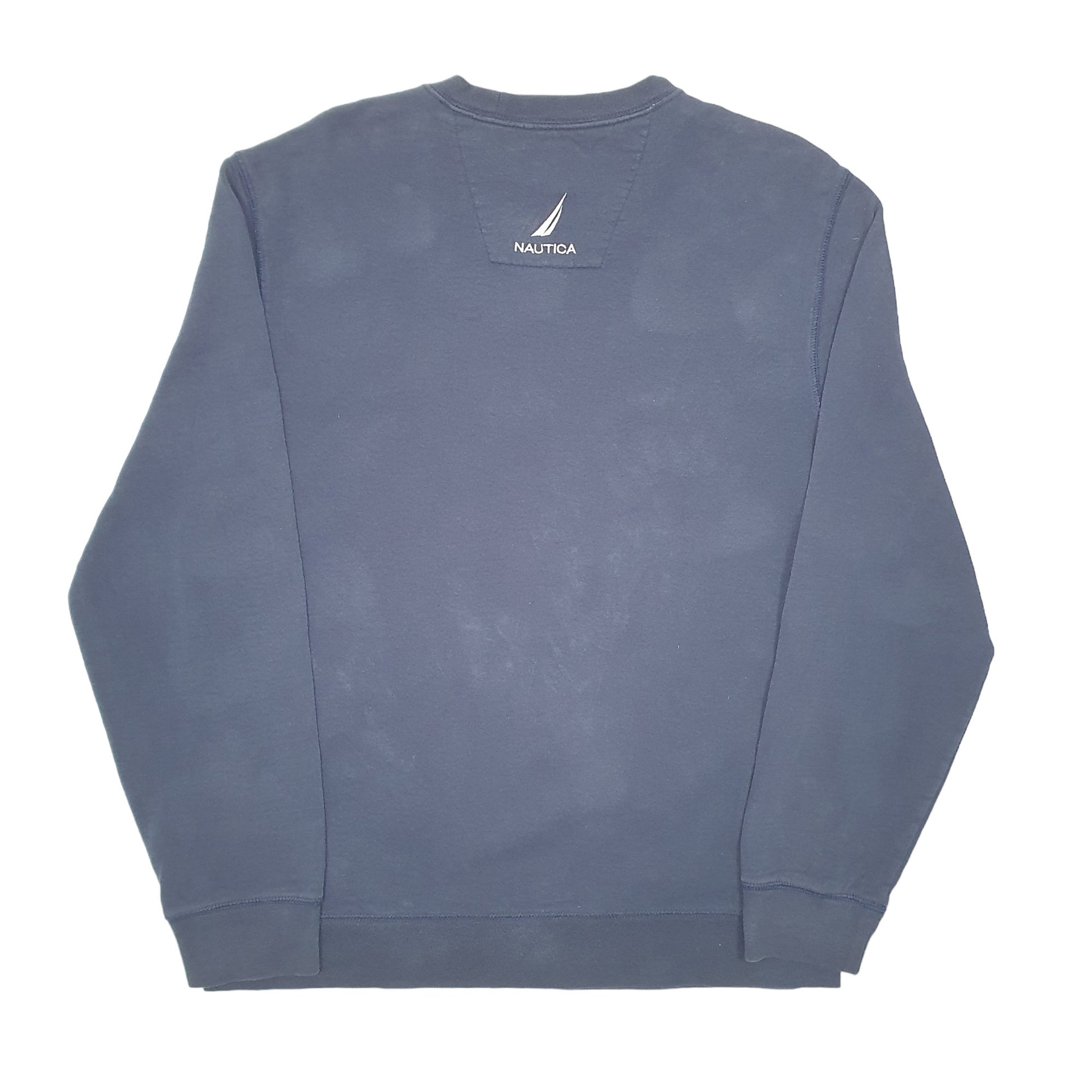 Mens Navy Nautica  Crewneck Jumper